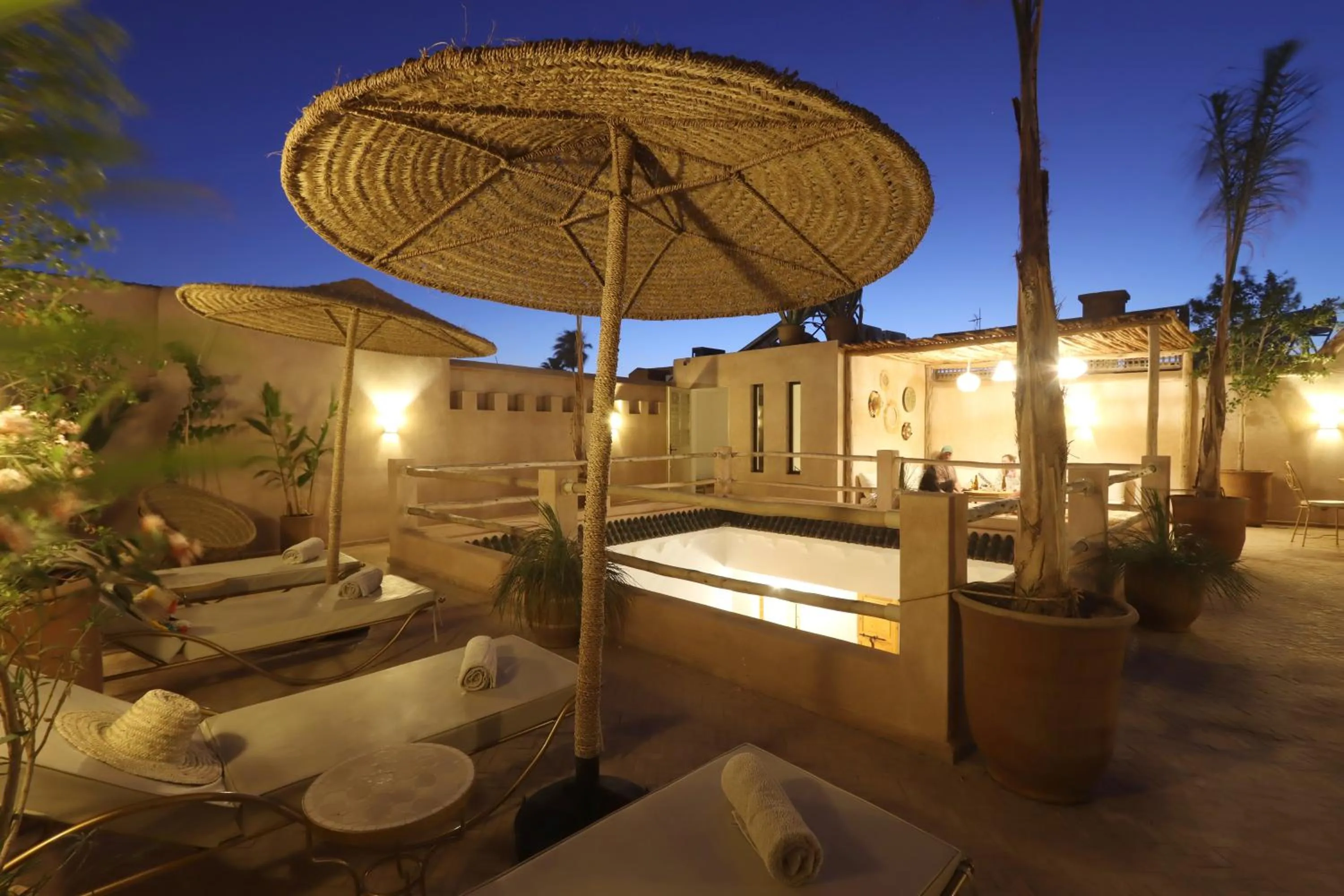 Patio in Riad Darchica