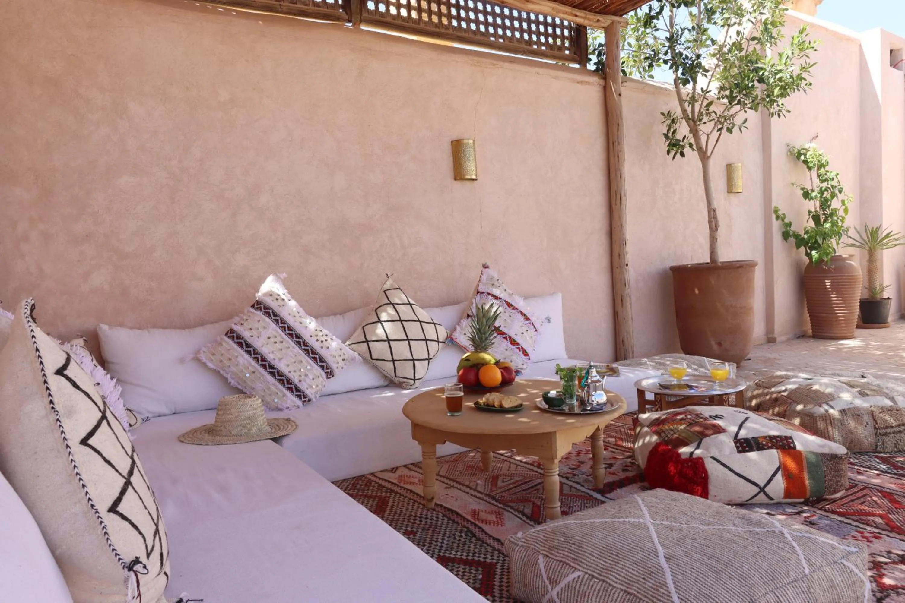 Patio in Riad Darchica