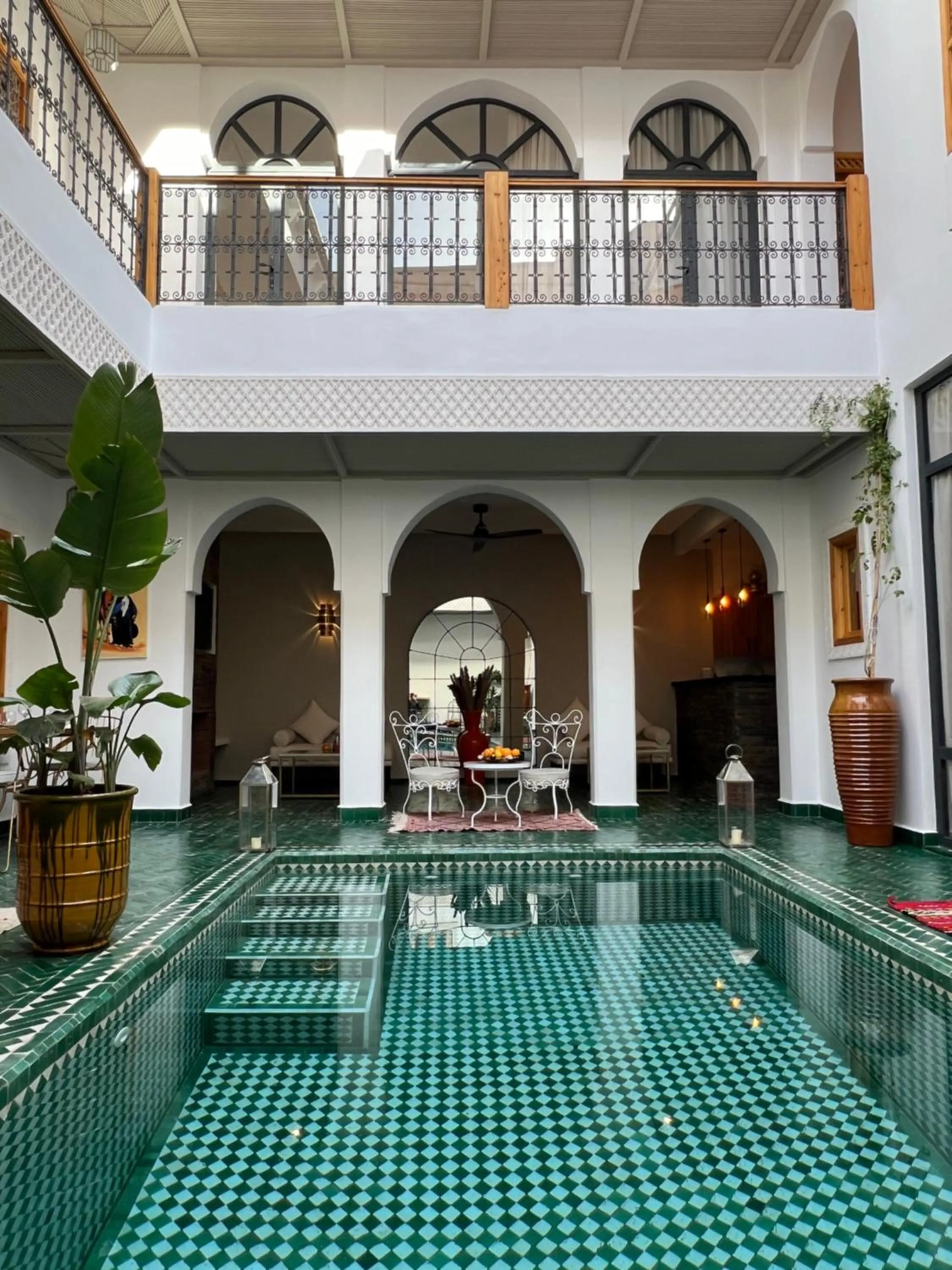 Swimming pool in Riad Darchica