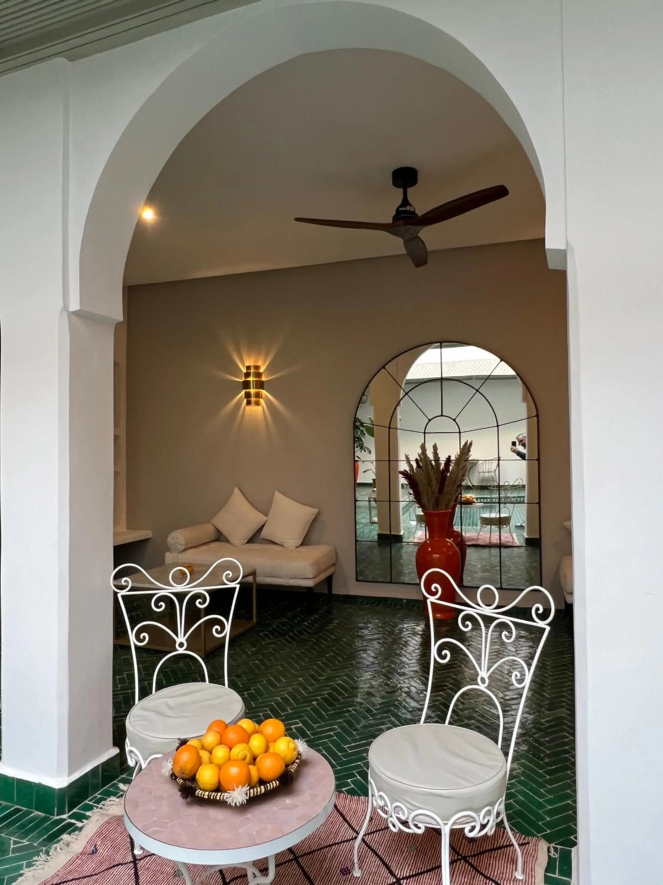 Pool view in Riad Darchica