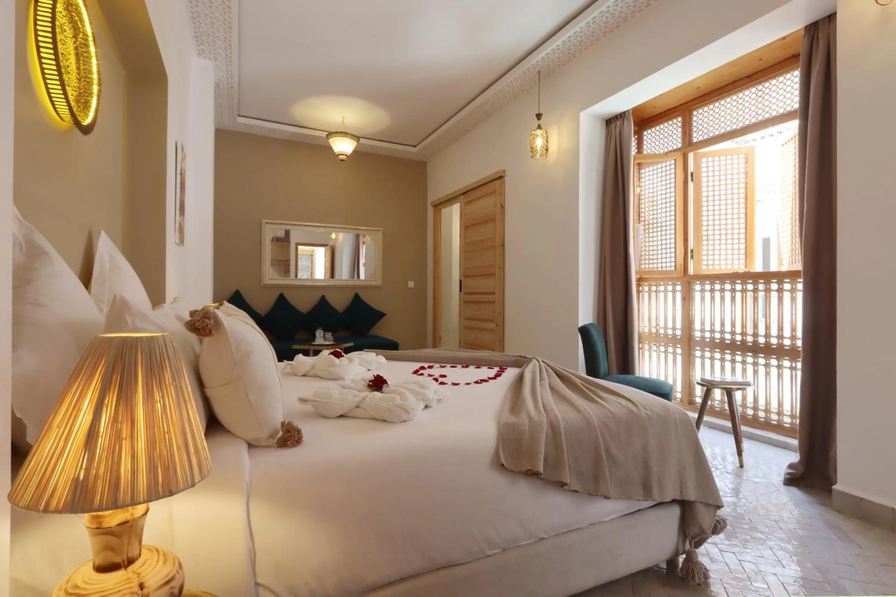 Bed in Riad Darchica