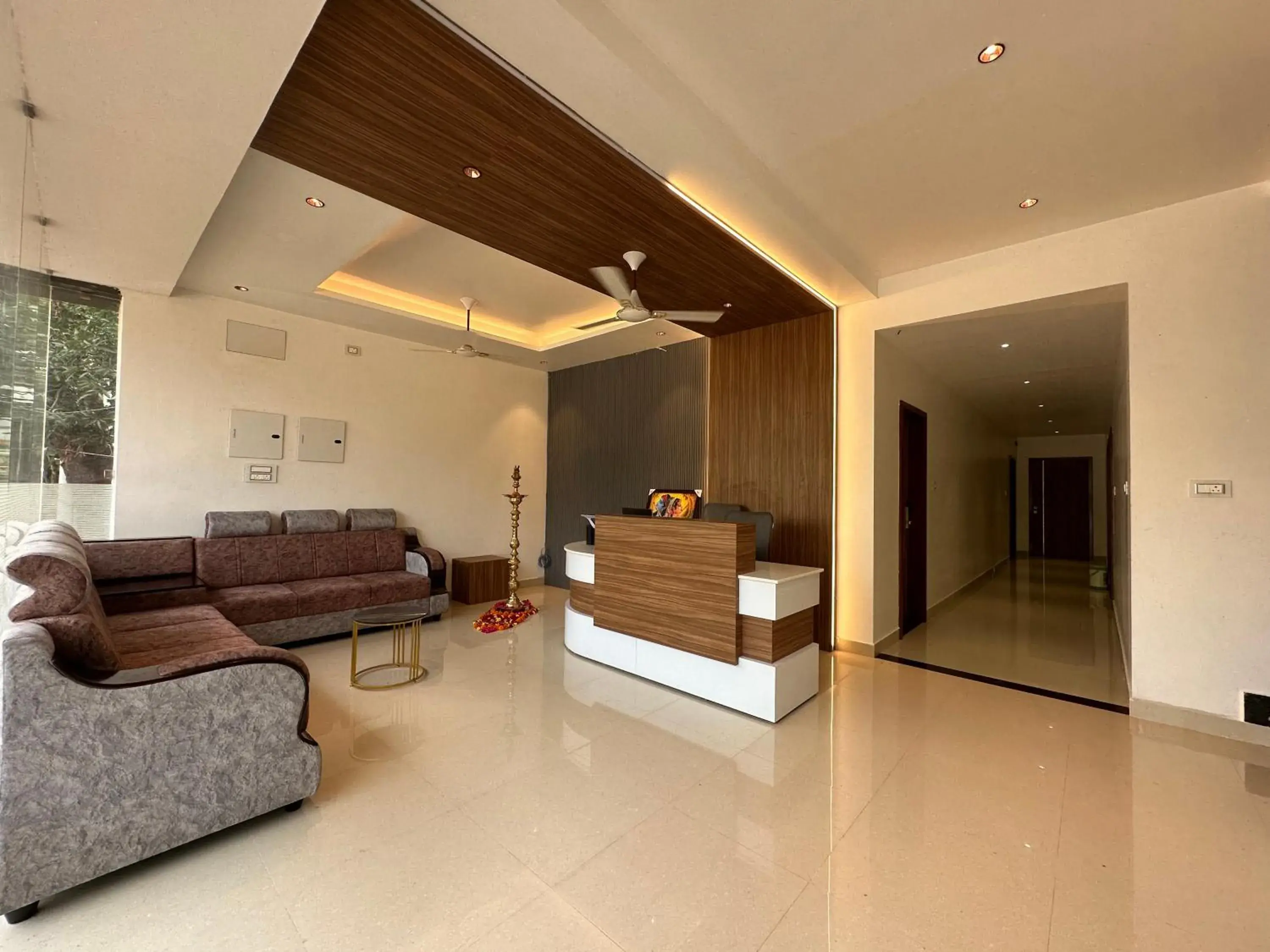 Lobby or reception in SRI KRISHNA RESIDENCY Srirangam Lobby or reception in SRI KRISHNA RESIDENCY Srirangam