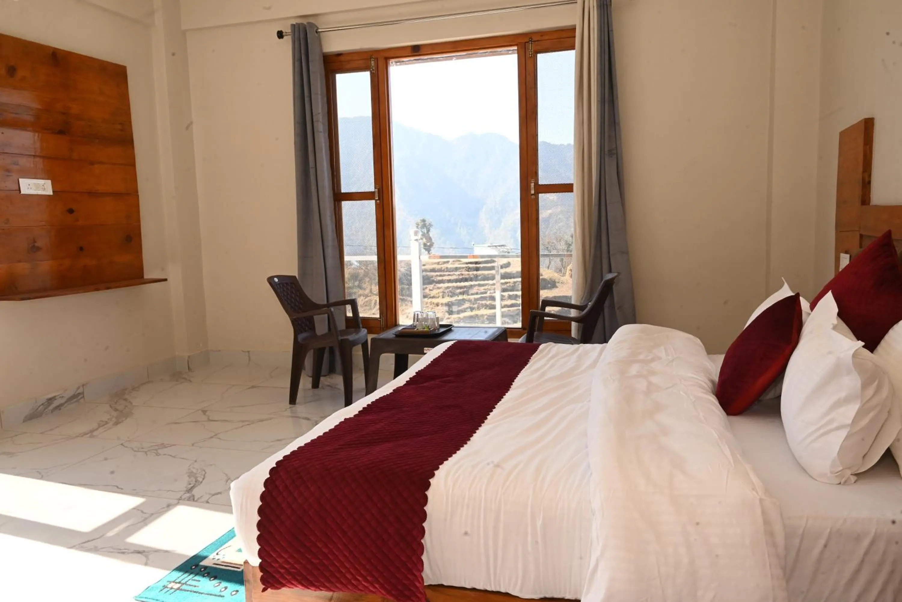 Bedroom, Bed in Himalayan Hill Top Resort