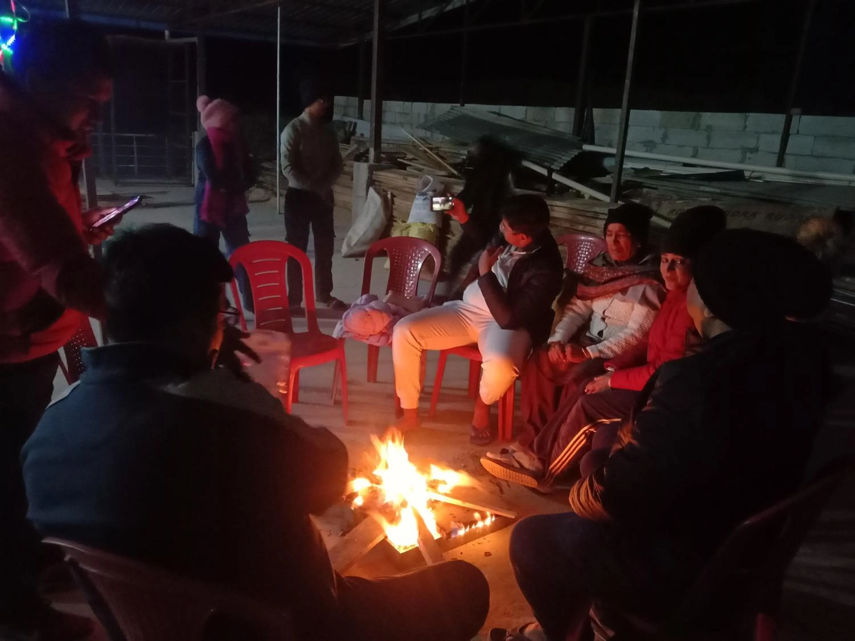 Night in Himalayan Hill Top Resort