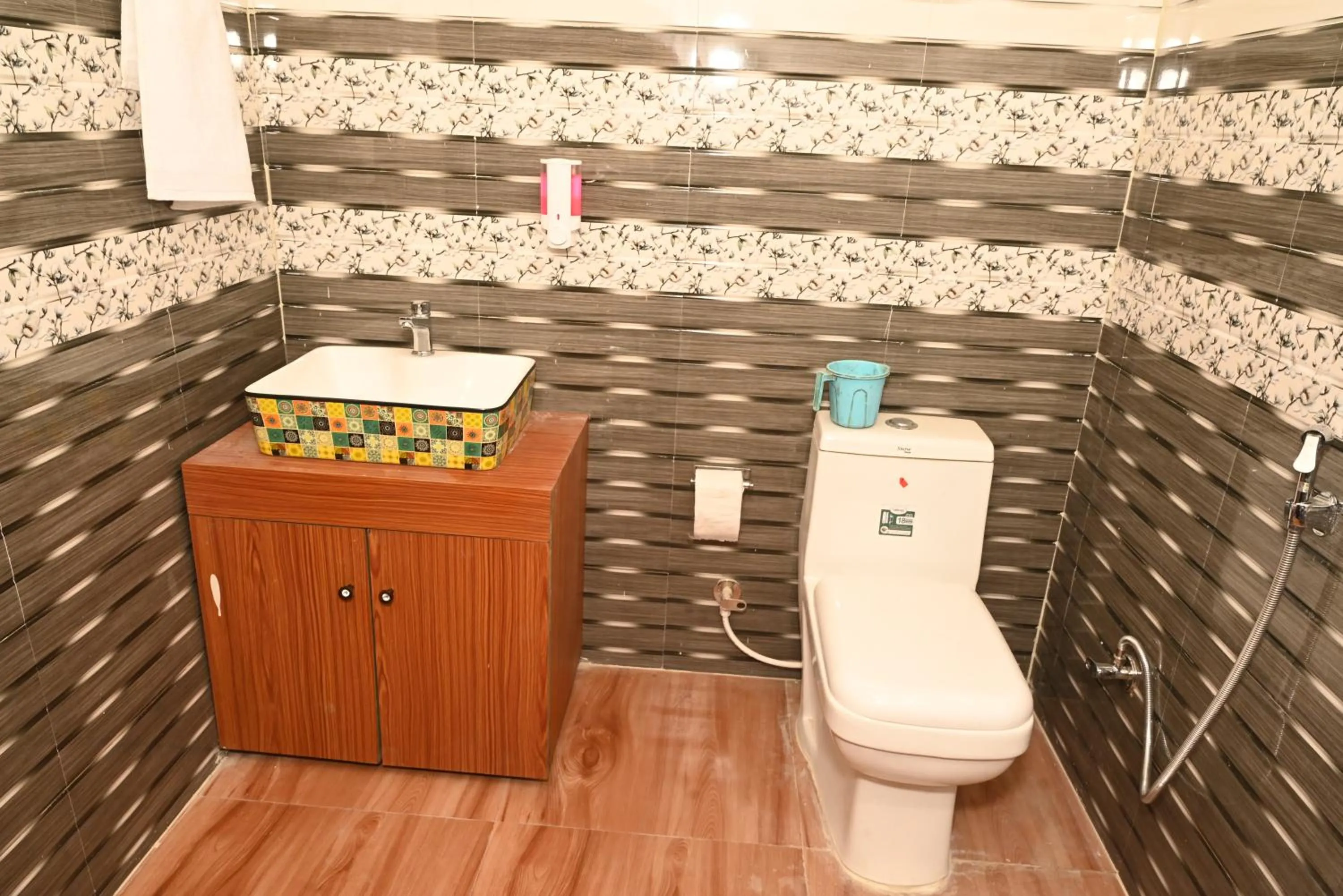 Toilet in Himalayan Hill Top Resort