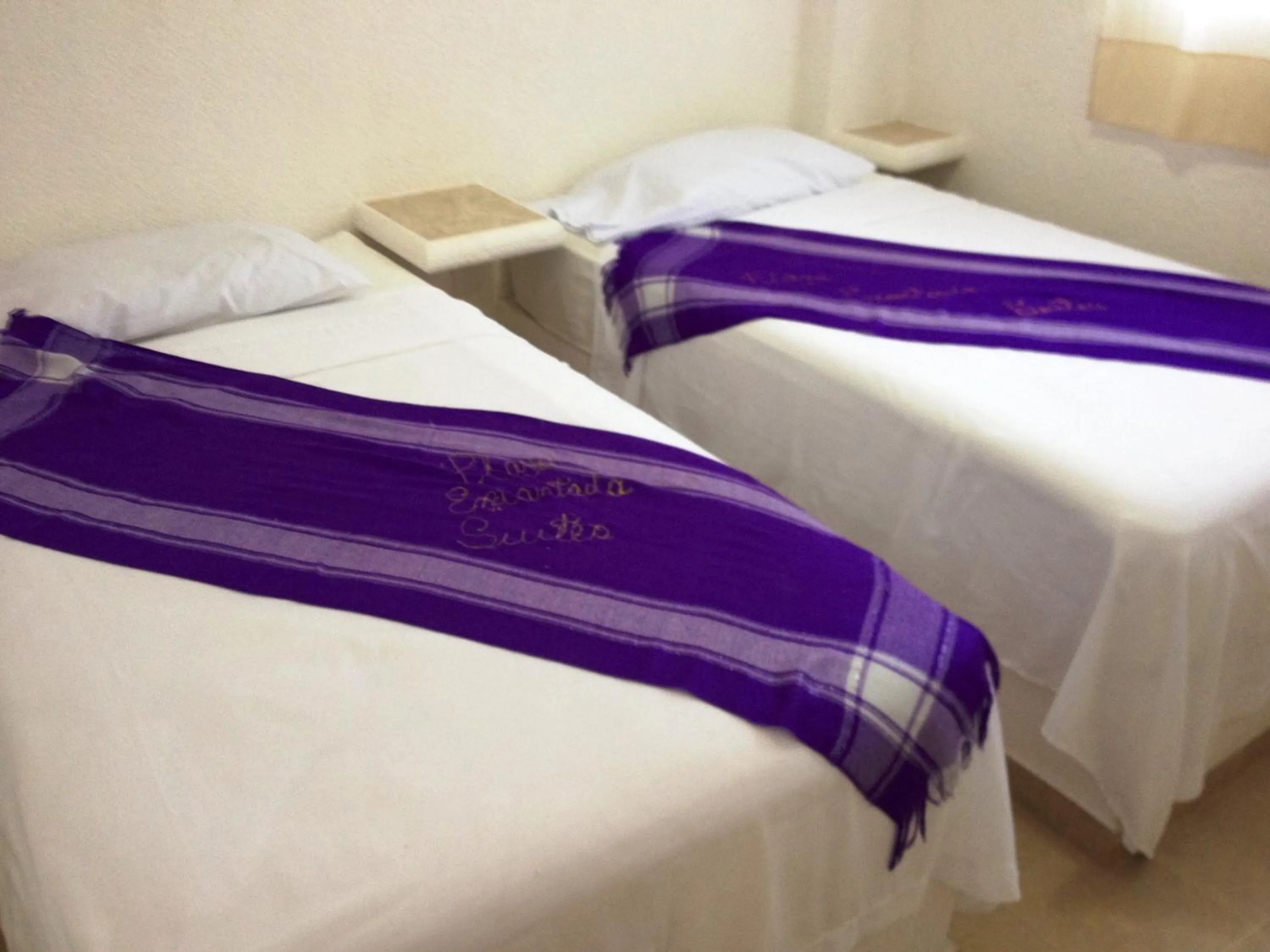 Bed in QUINTA DIAMANTE villas&hotel