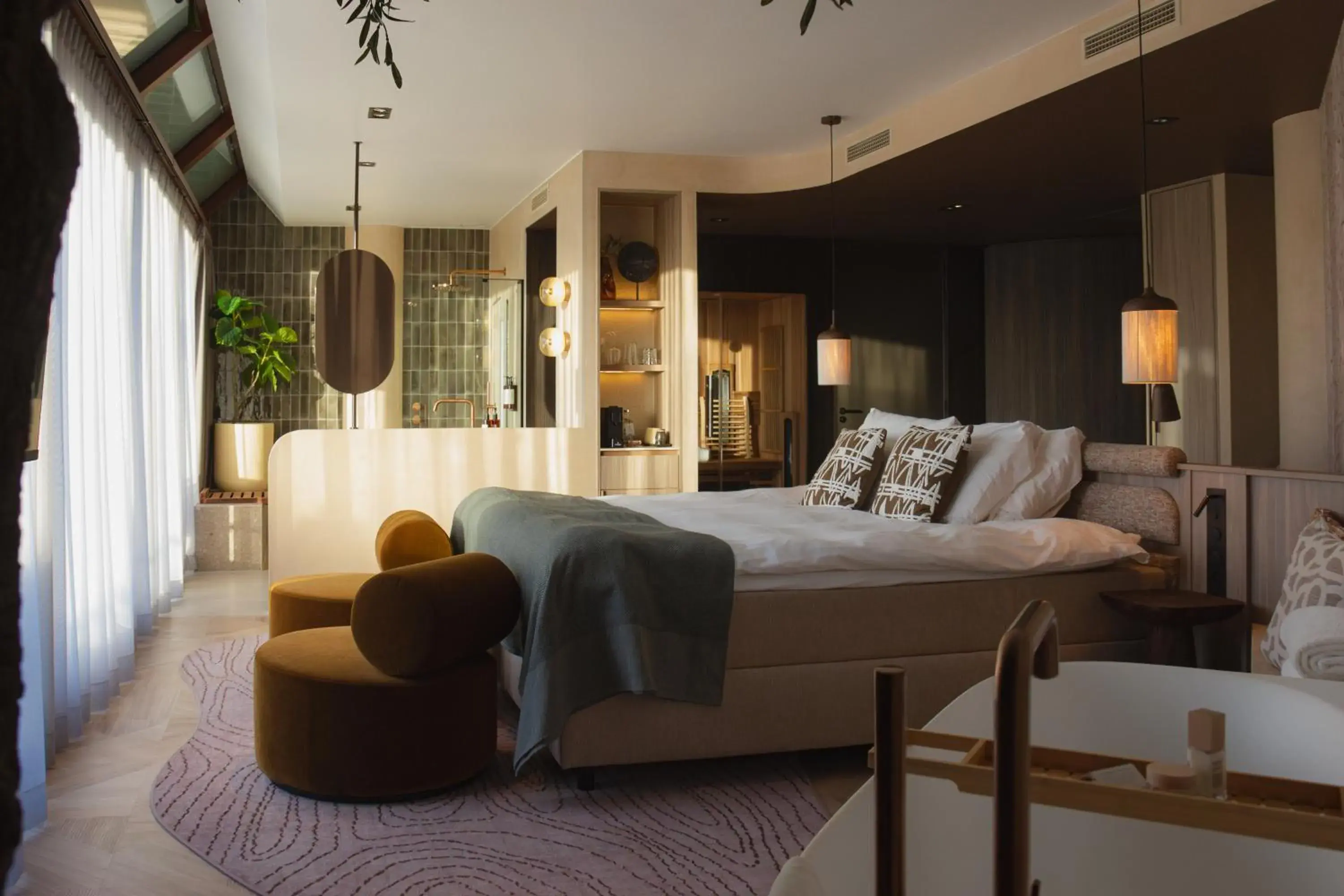 Bed in Wellnesshotel Thermae 2000 Bed in Wellnesshotel Thermae 2000