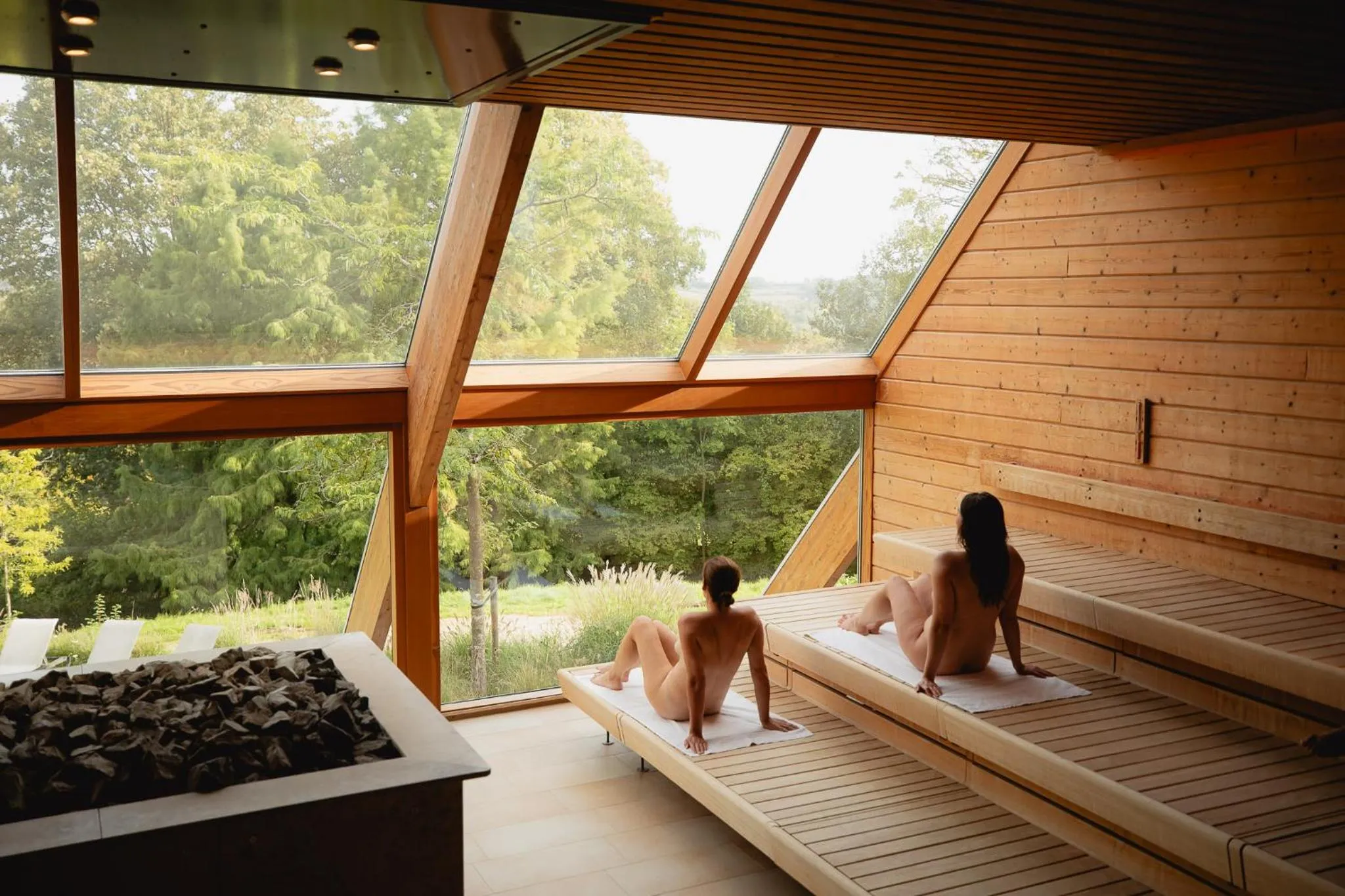 Sauna in Wellnesshotel Thermae 2000