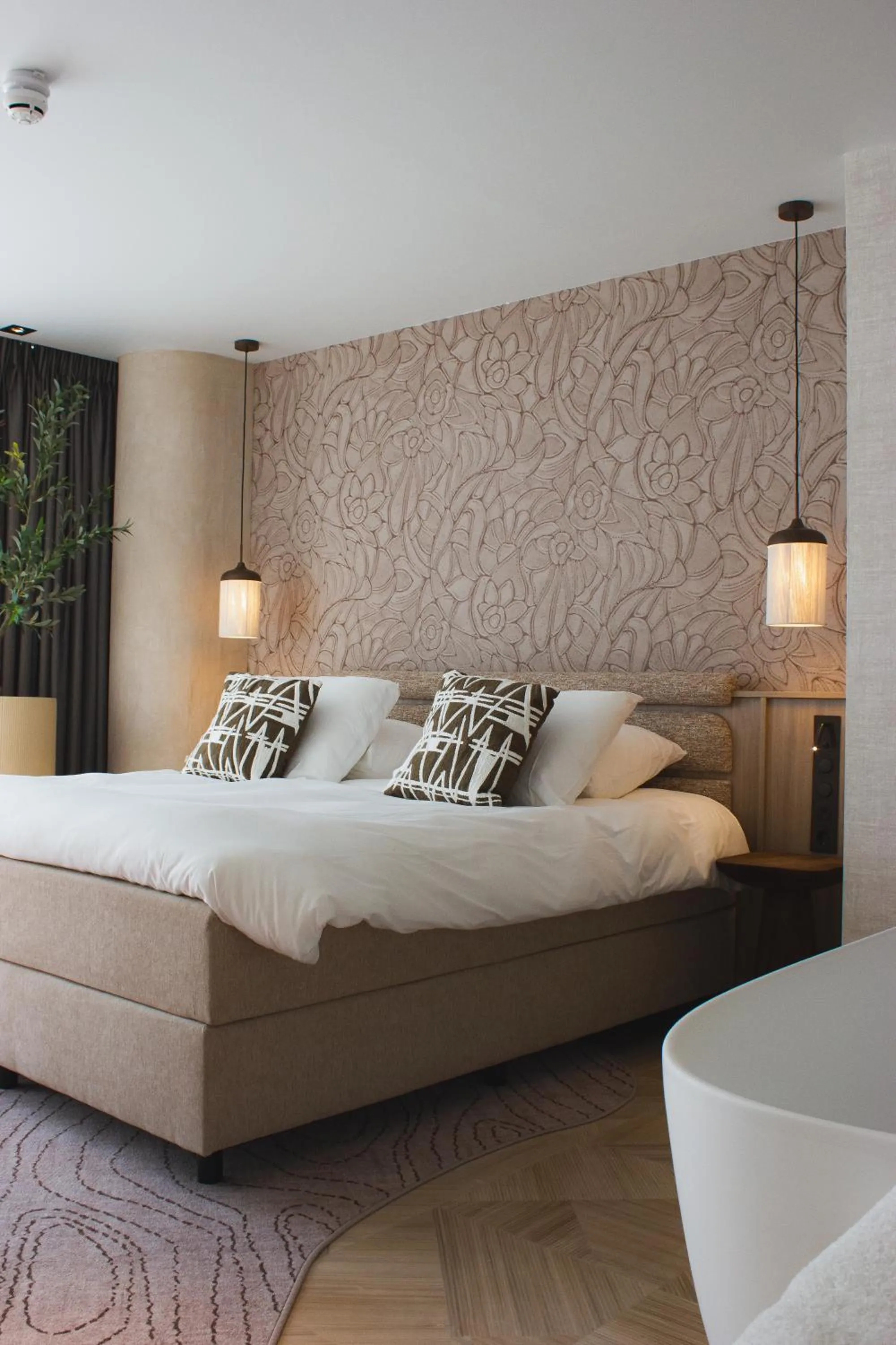 Bed in Wellnesshotel Thermae 2000