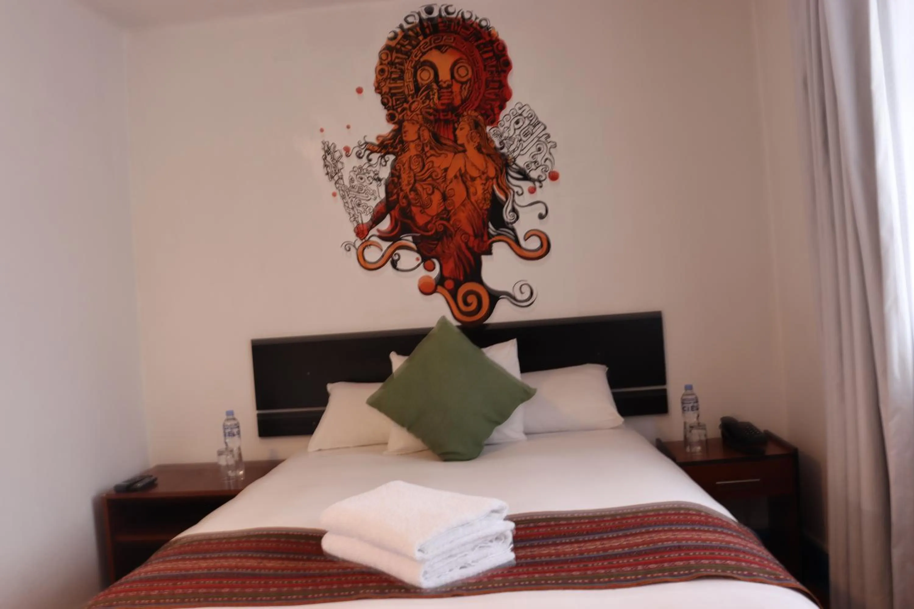 Bed in La Casona de Rimacpampa