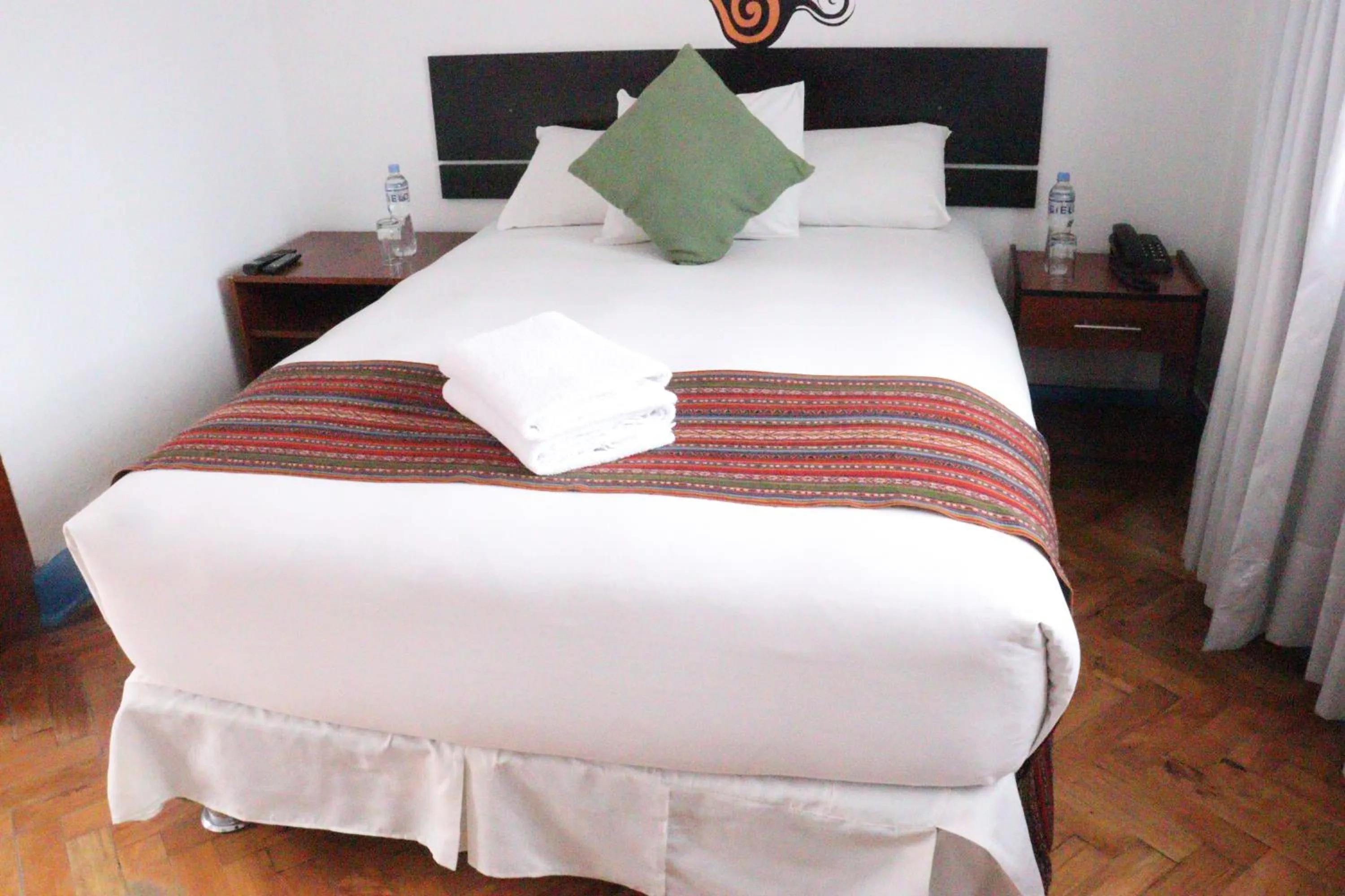 Bed in La Casona de Rimacpampa