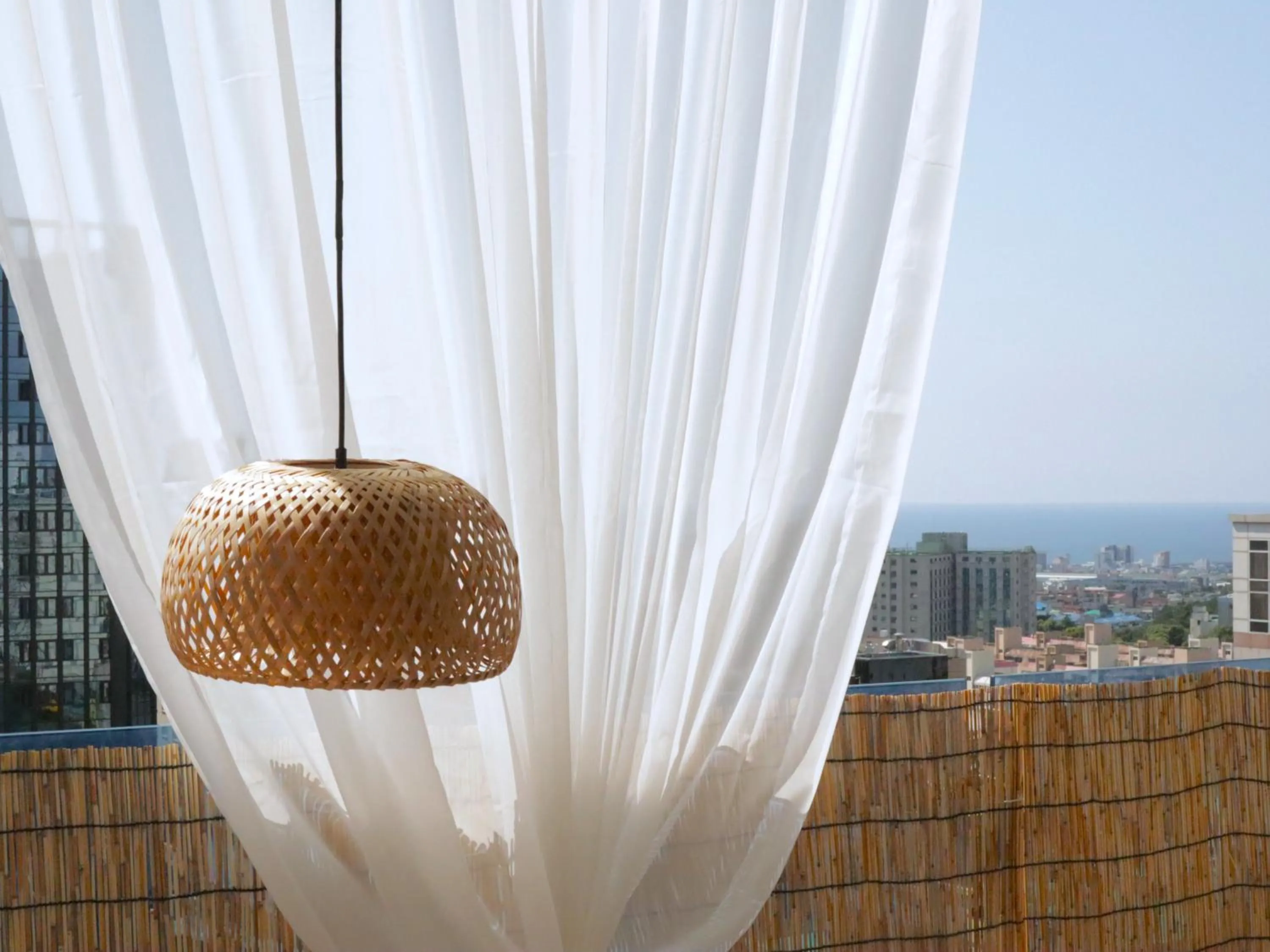 Balcony/Terrace in Morning Madrid