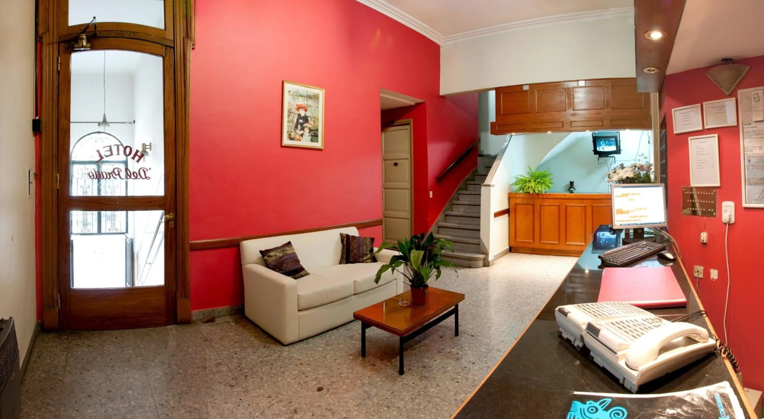 Lobby or reception in Hotel del Prado
