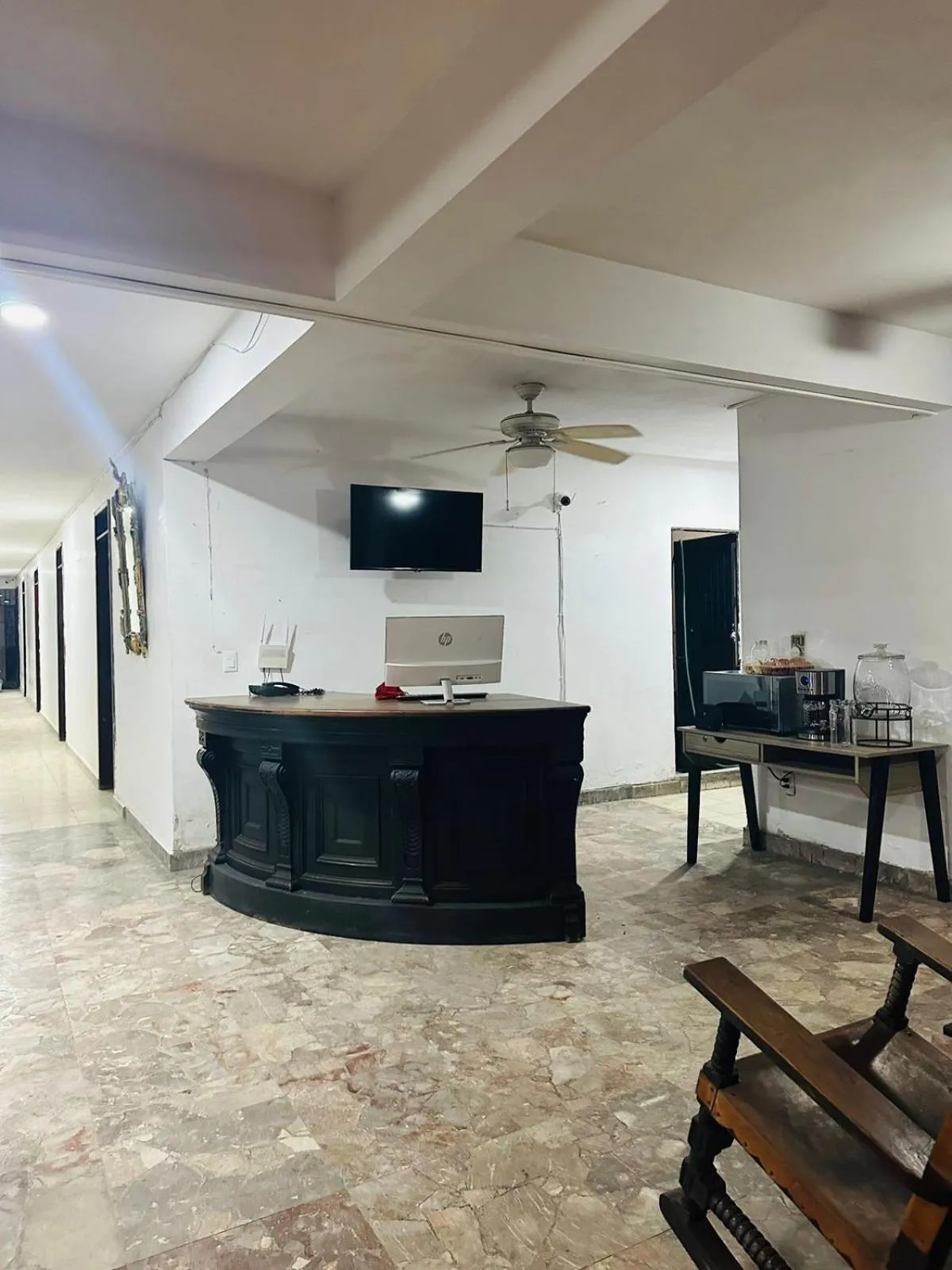 Lobby or reception in Hotel Santa Barbara