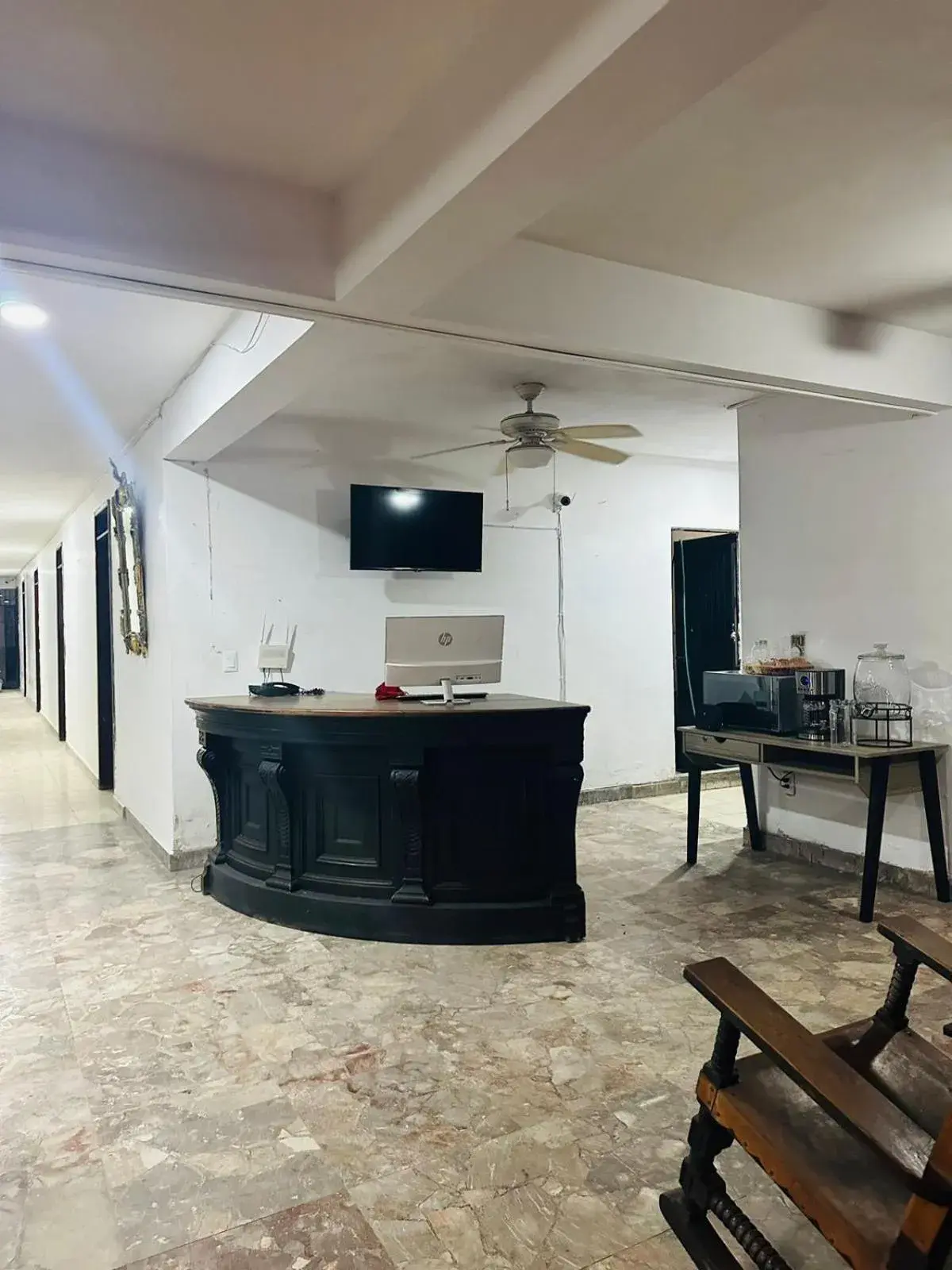 Lobby or reception in Hotel Santa Barbara Lobby or reception in Hotel Santa Barbara