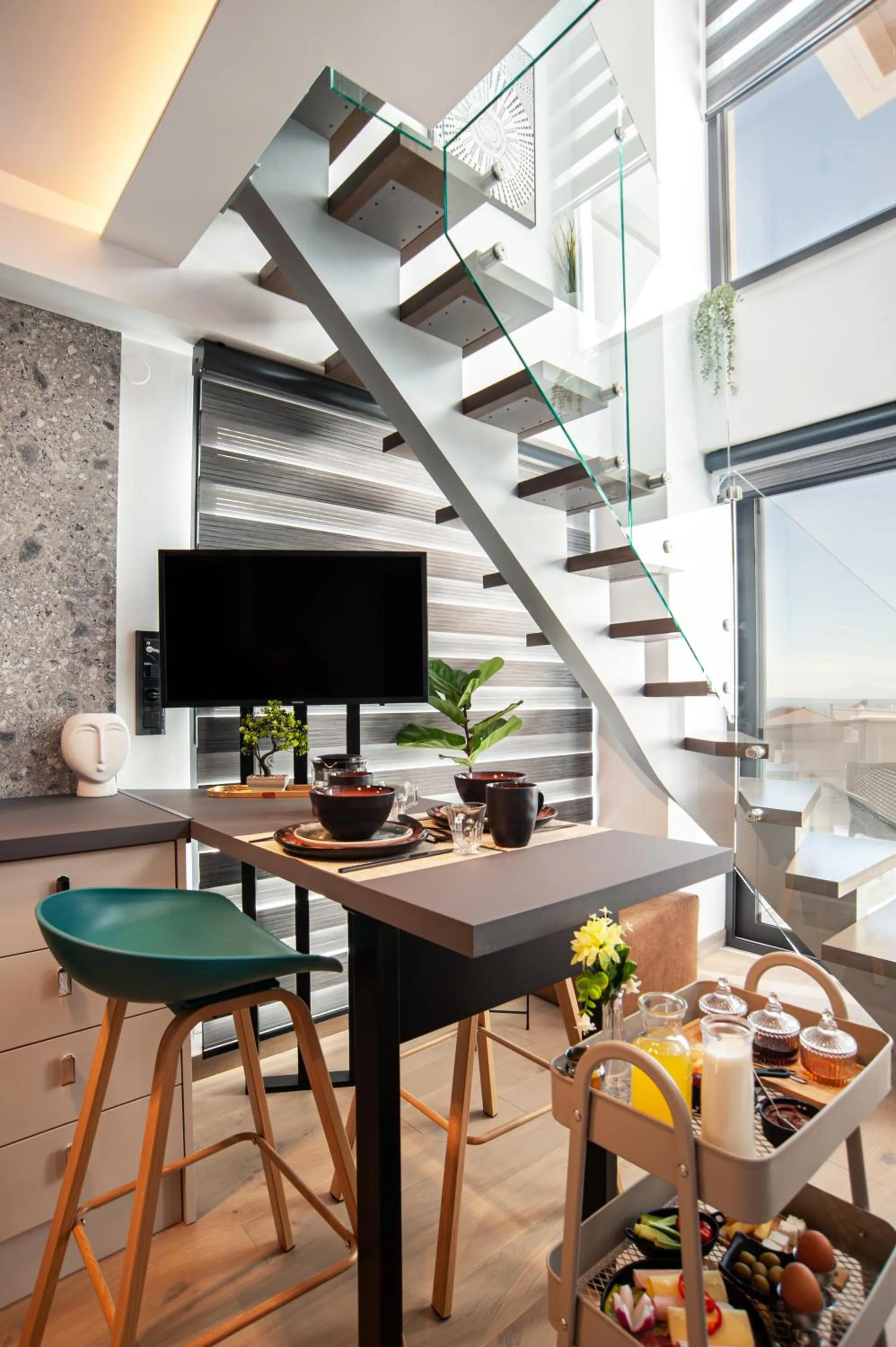 Living room in SIGMA Suites Hotel