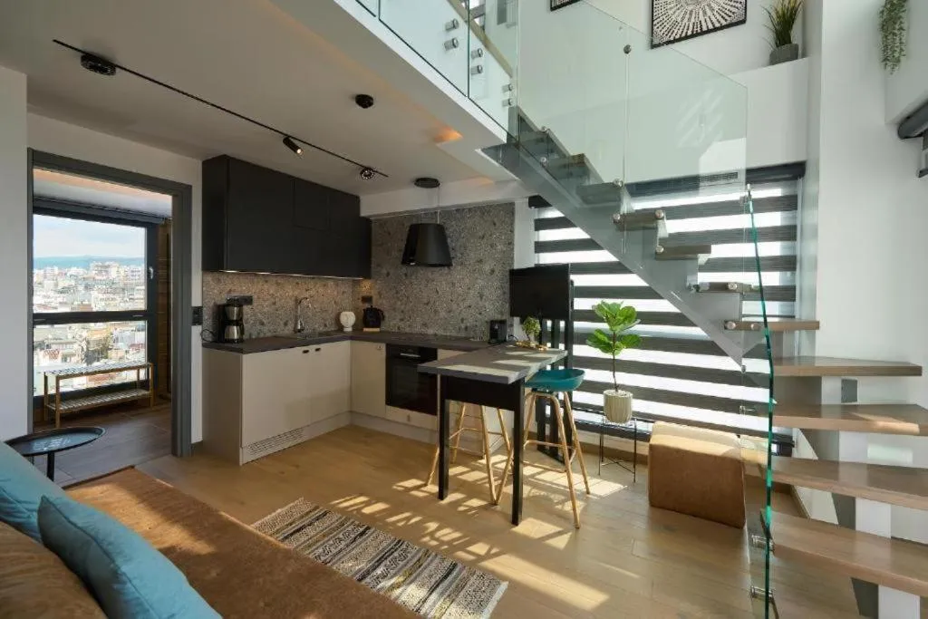 Living room in SIGMA Suites Hotel