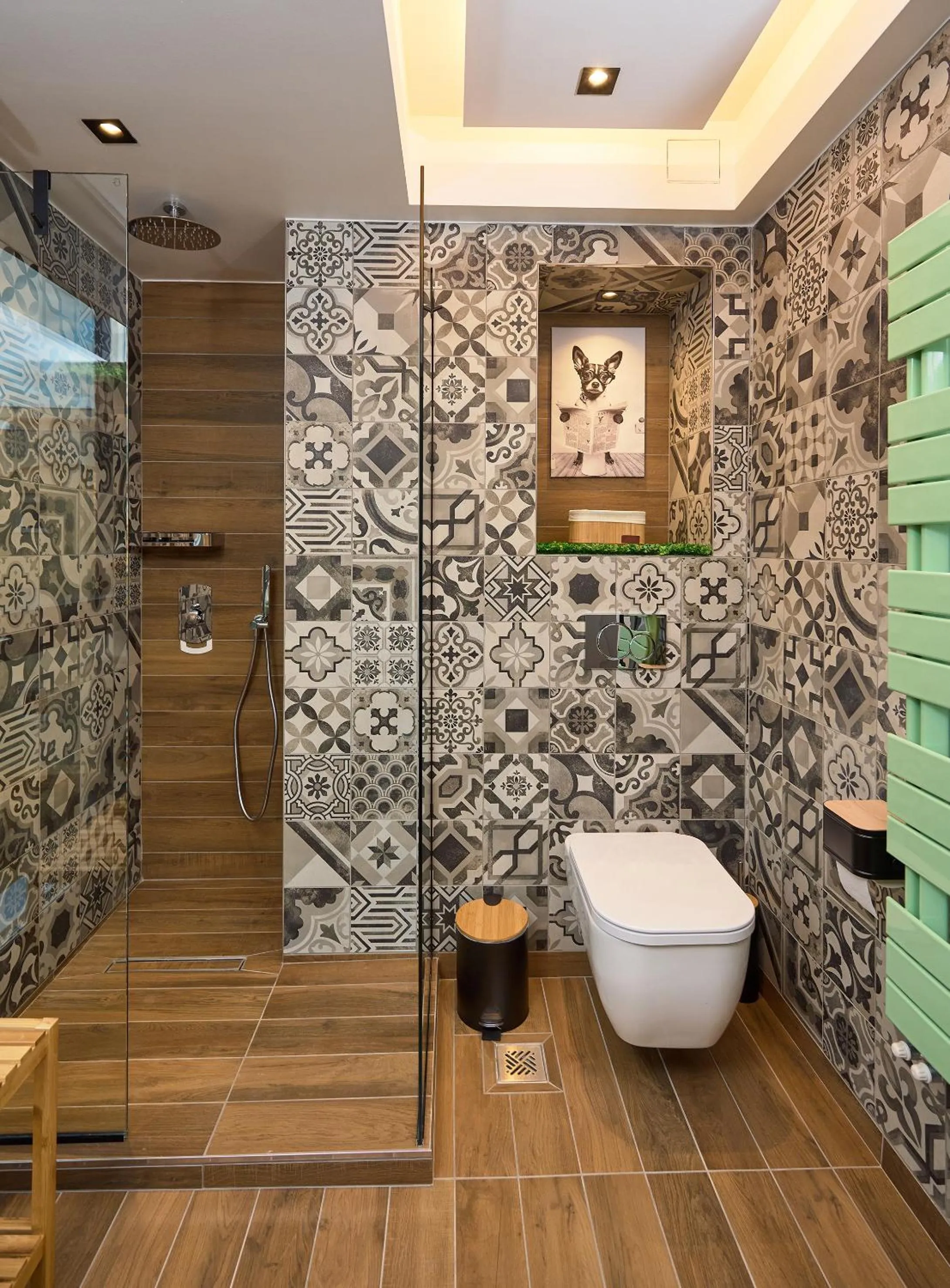 Bathroom in SIGMA Suites Hotel