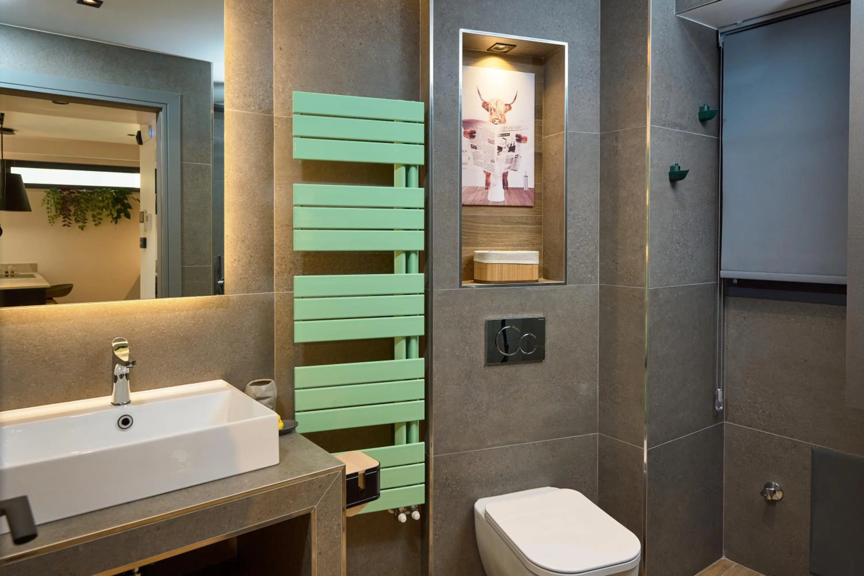 Toilet in SIGMA Suites Hotel