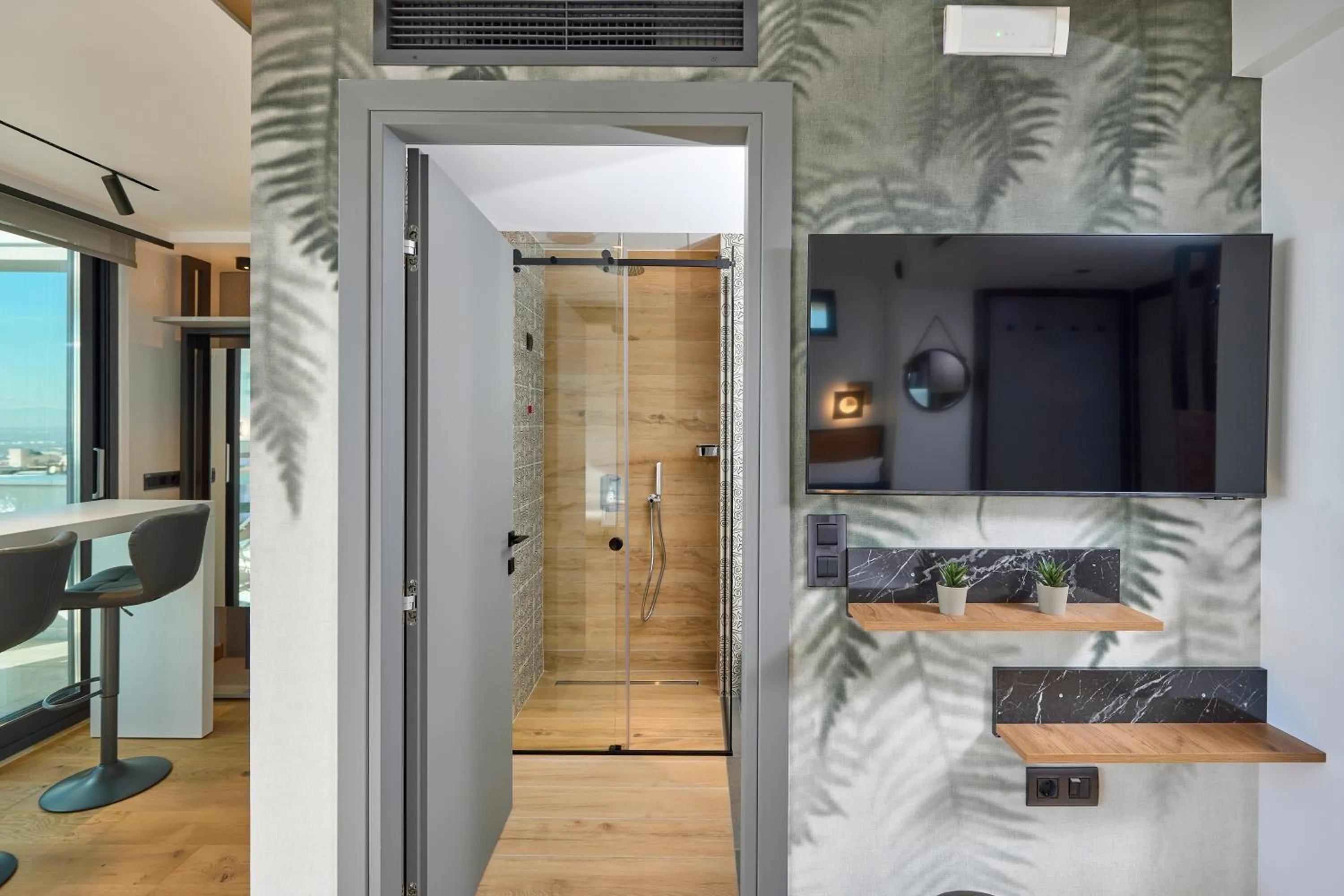 Bathroom in SIGMA Suites Hotel