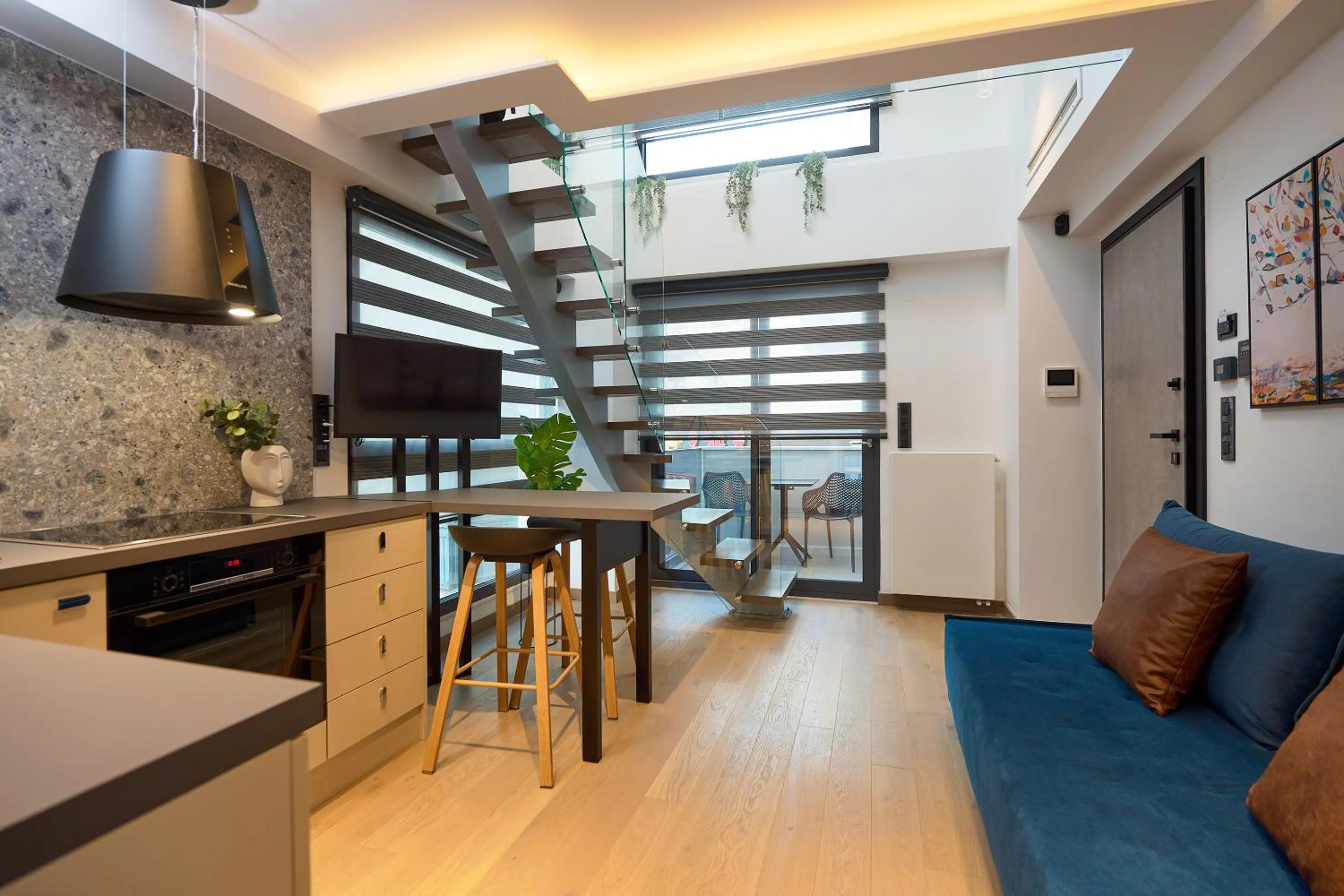 Living room in SIGMA Suites Hotel