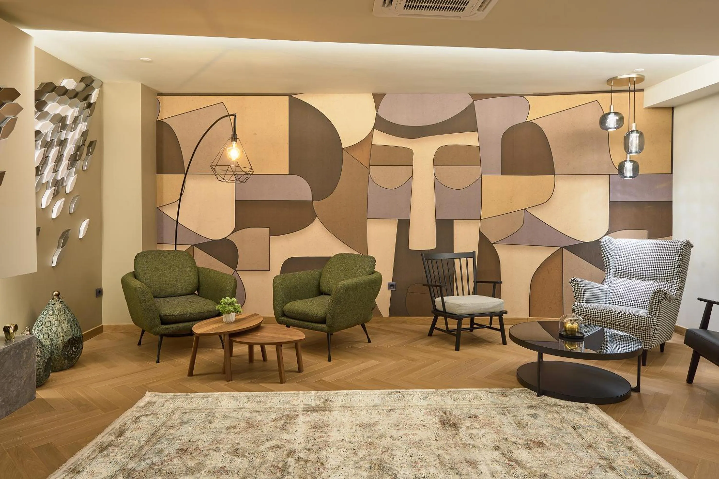 Lobby or reception in SIGMA Suites Hotel