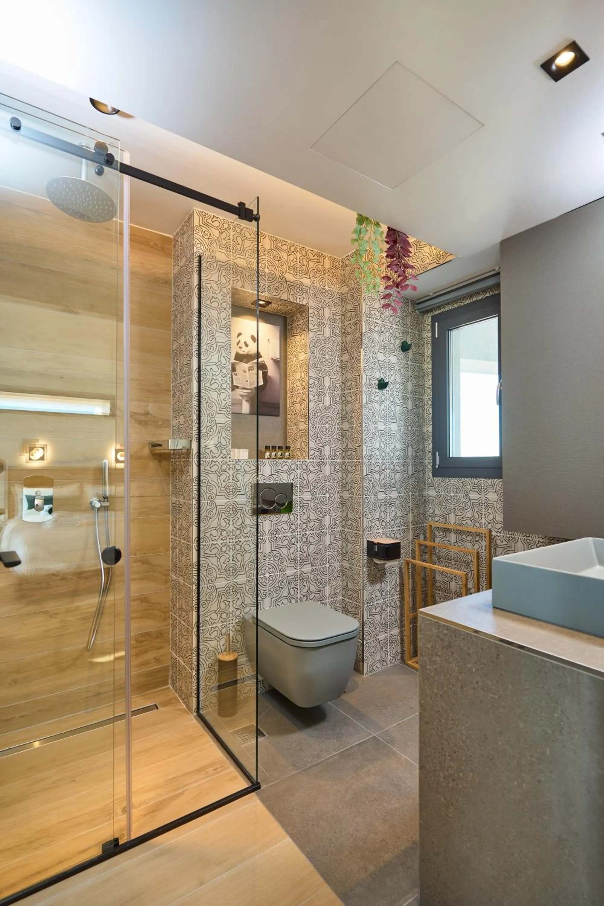 Bathroom in SIGMA Suites Hotel