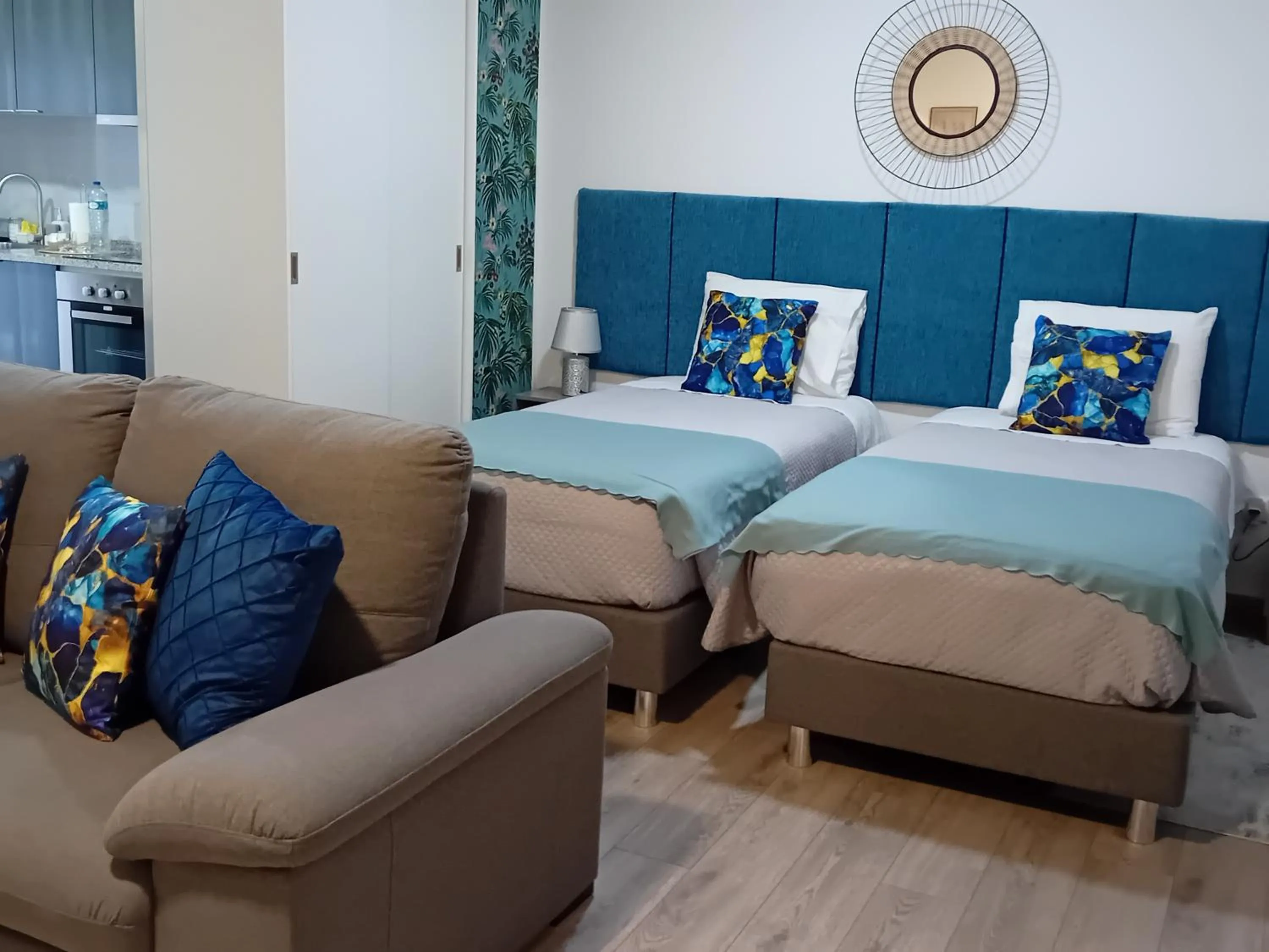 Bed in Garden House Fundão