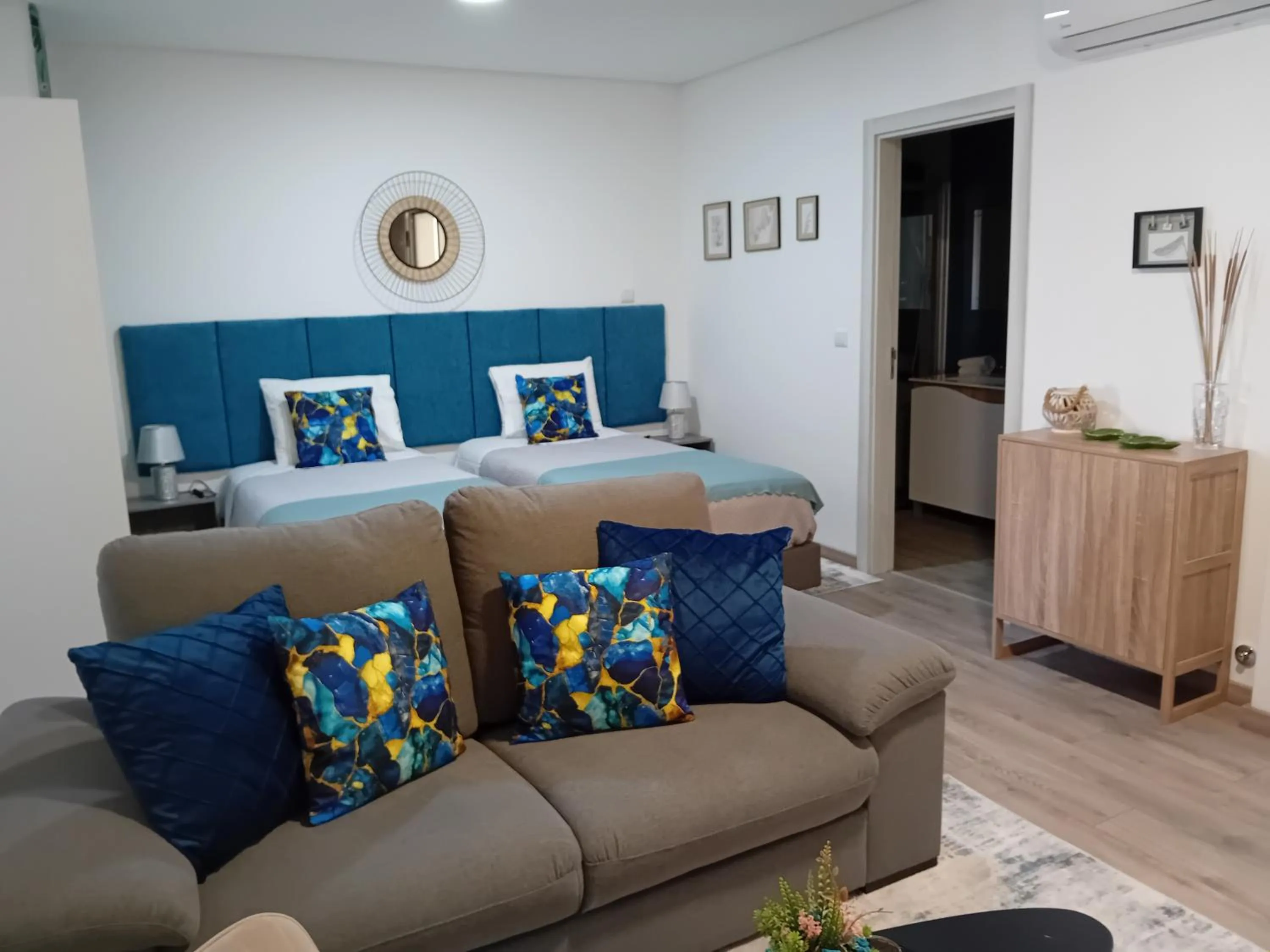 Bed in Garden House Fundão