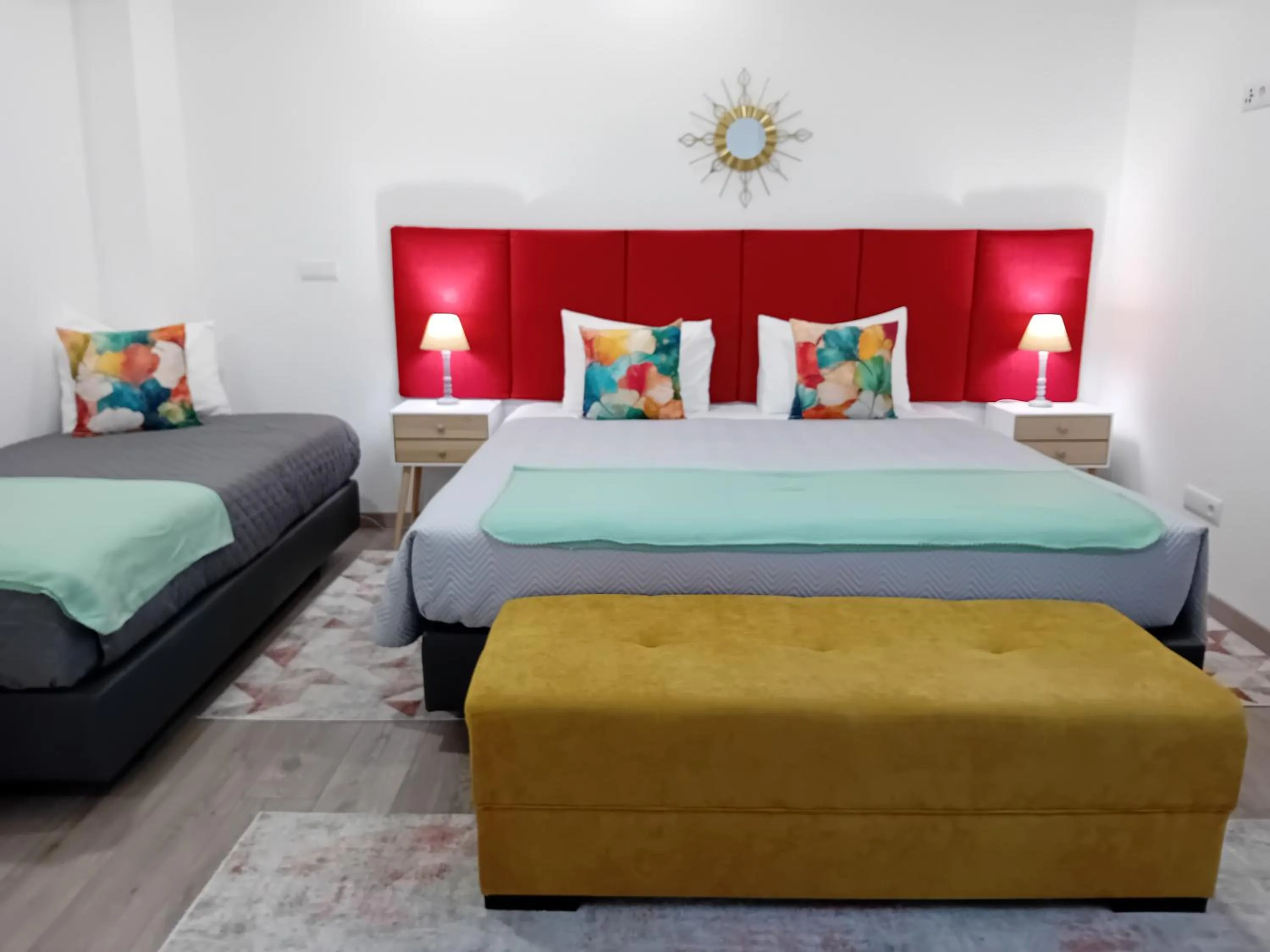 Bed in Garden House Fundão