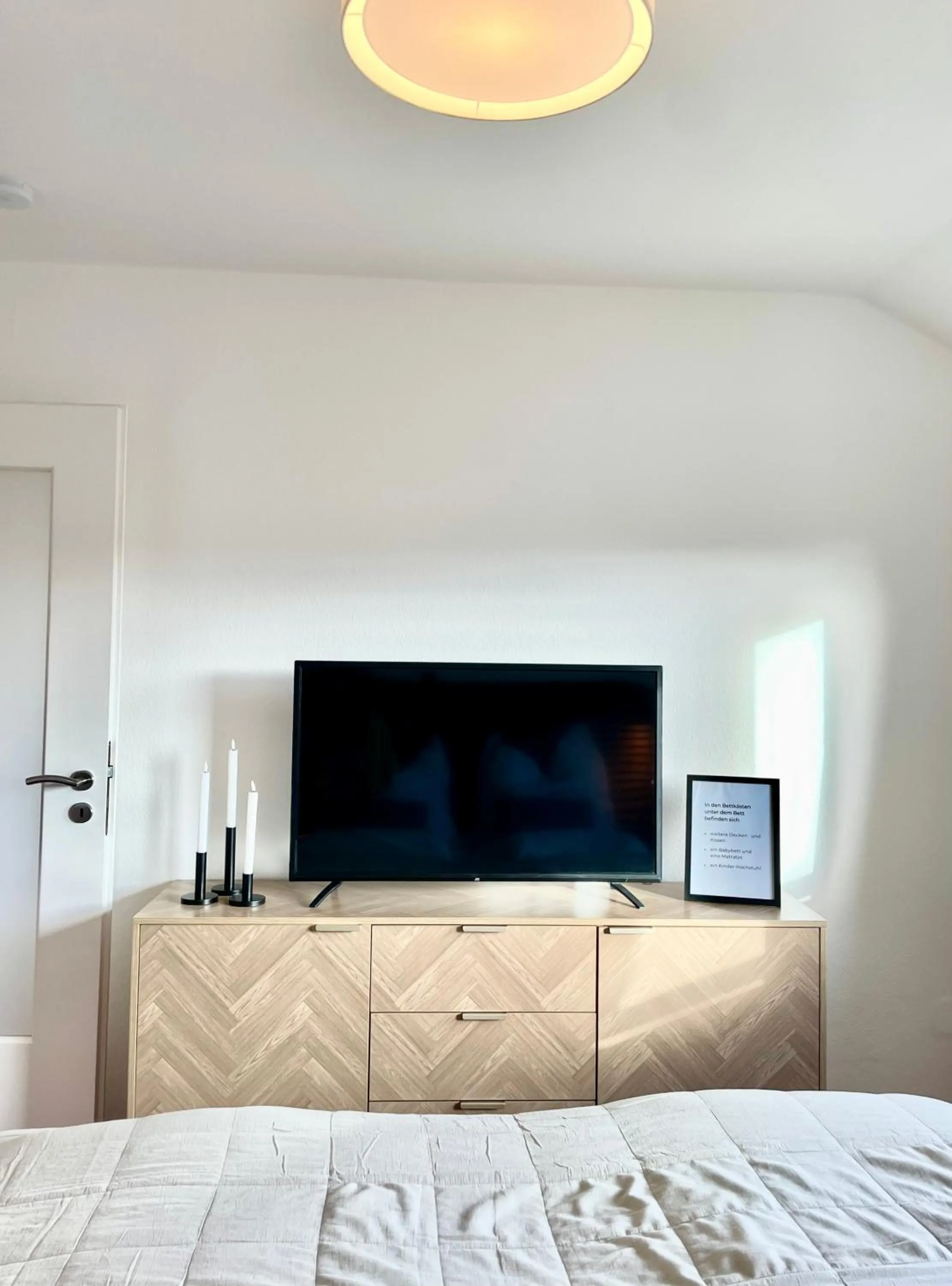 TV and multimedia, Bed in Ferienwohnung Jule Braunlage