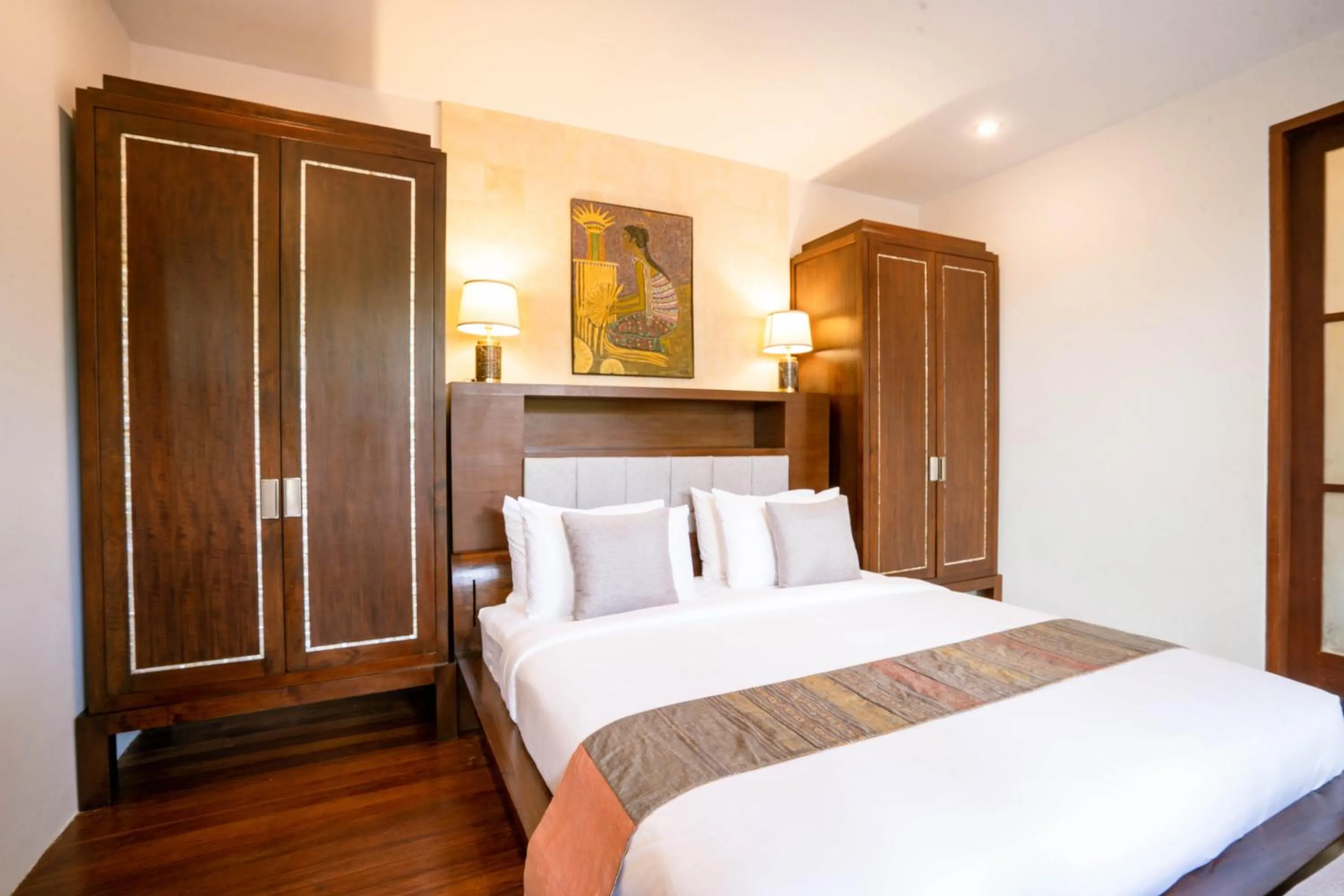 Bed in Villa Pulung Jimbaran by Nakula