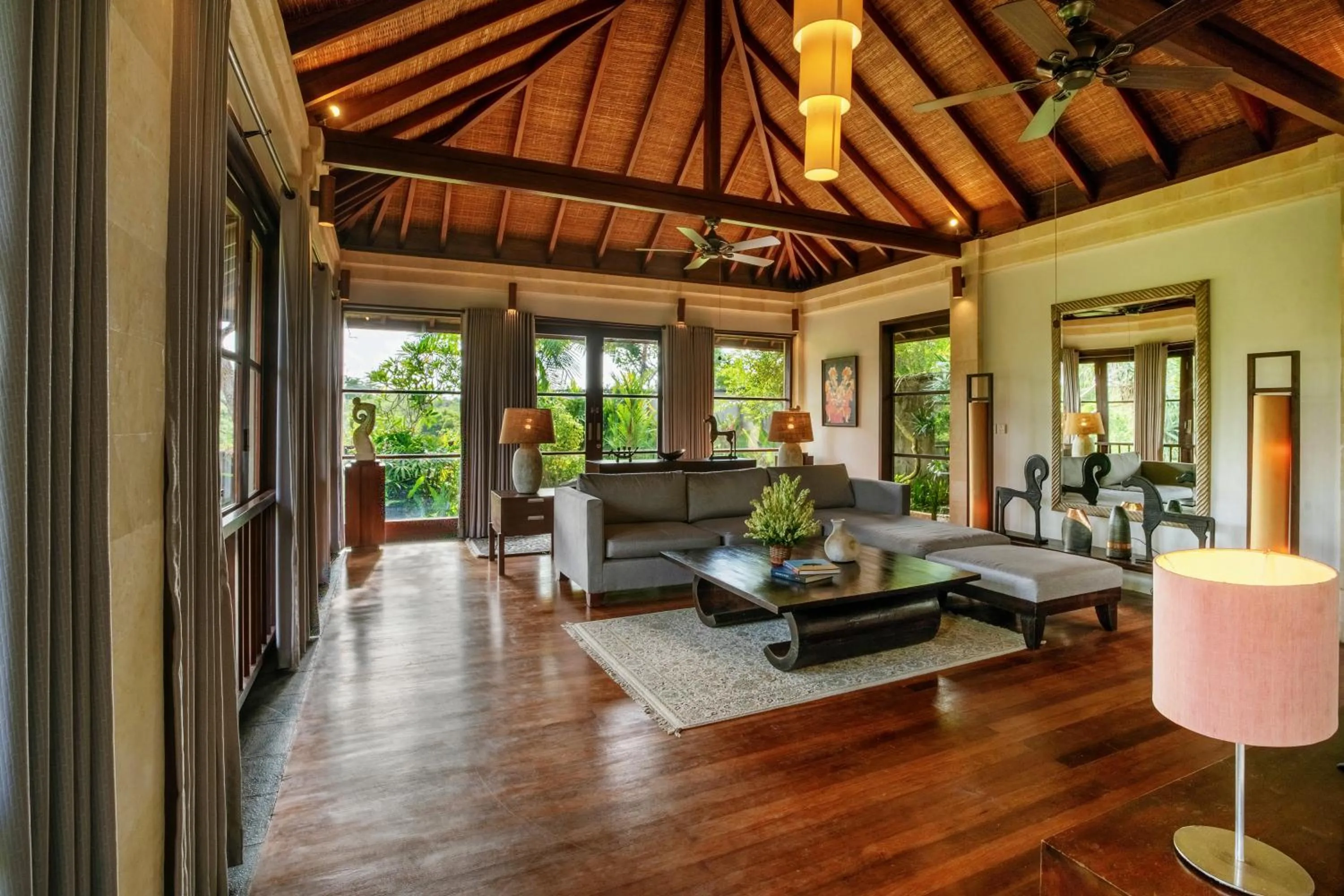 Living room in Villa Pulung Jimbaran by Nakula