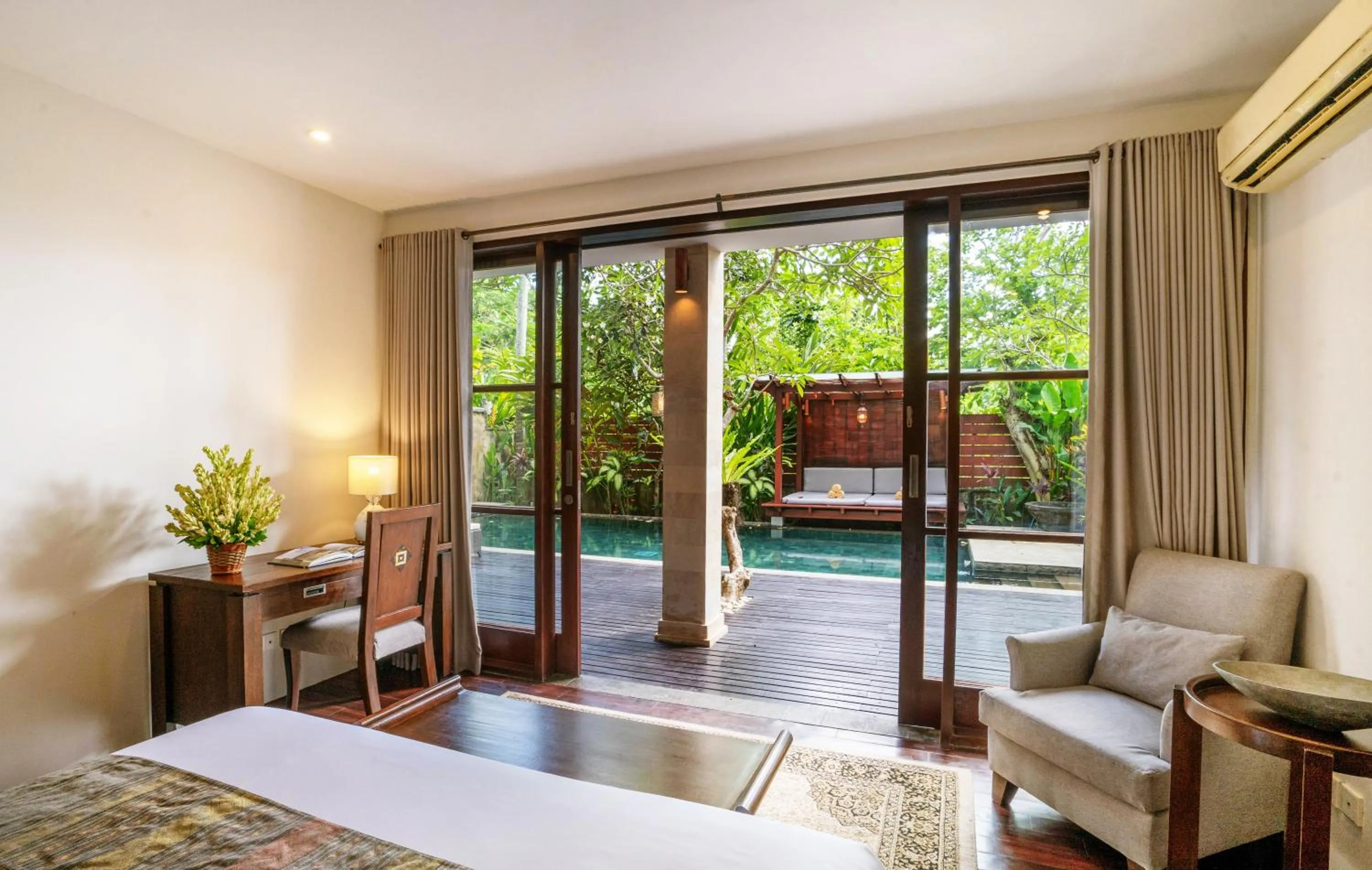 Bed in Villa Pulung Jimbaran by Nakula