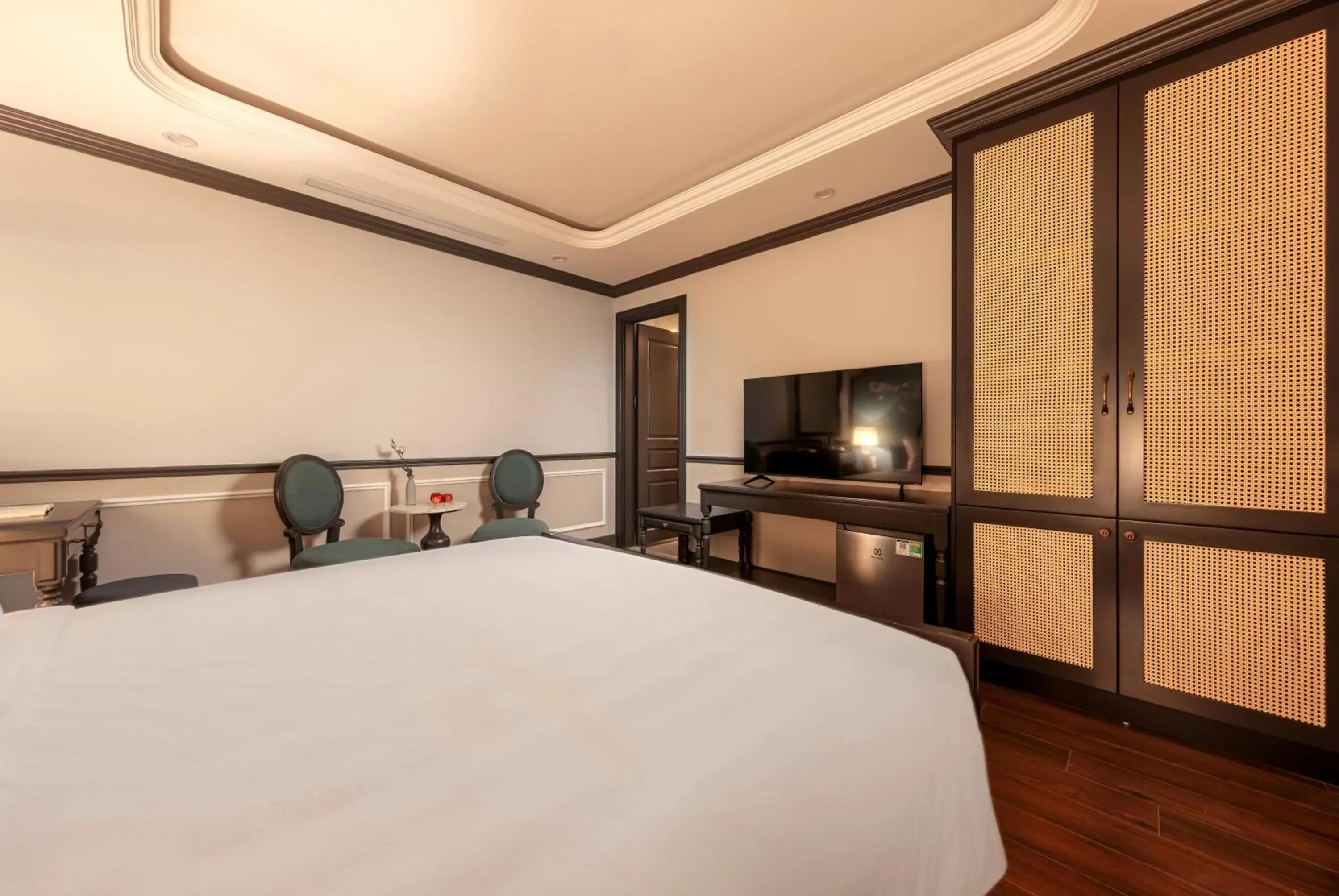 Bed in Sapa Soleil Hotel Bed in Sapa Soleil Hotel