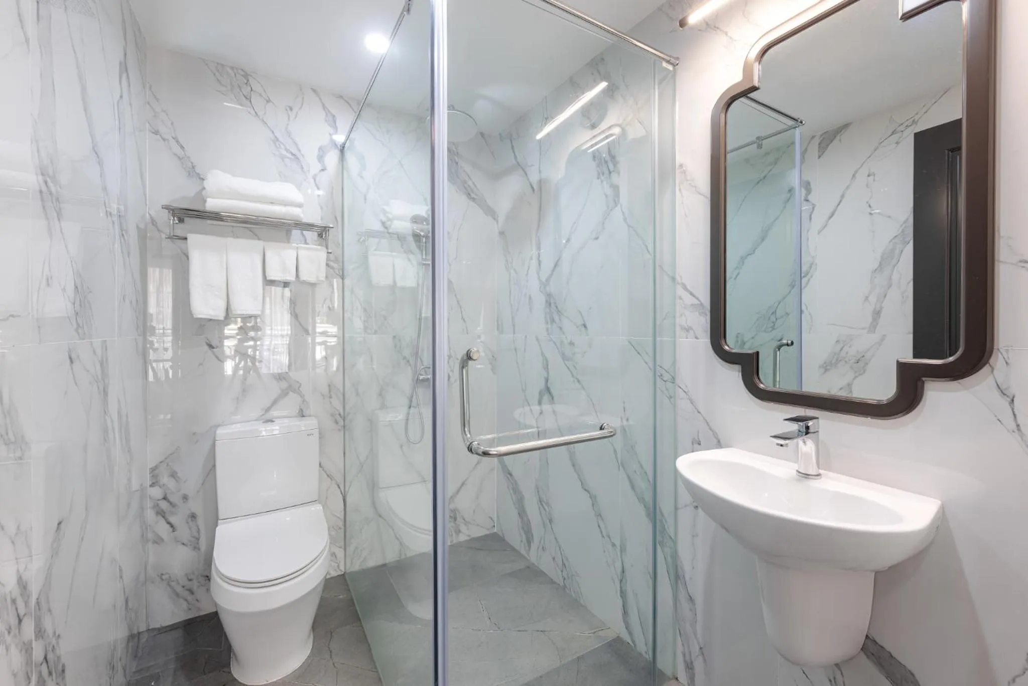 Shower in Sapa Soleil Hotel