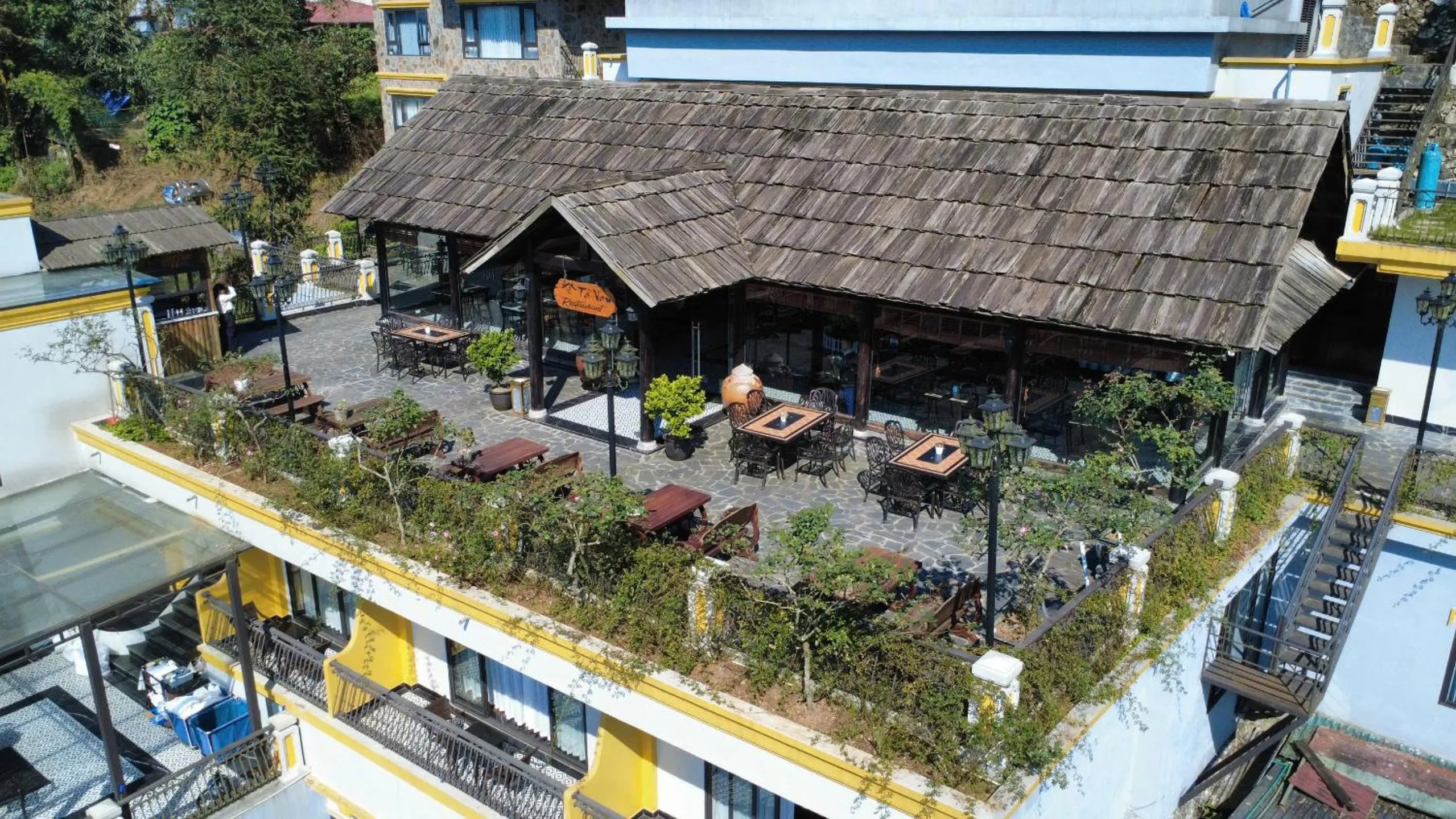 Property building in Sapa Soleil Hotel