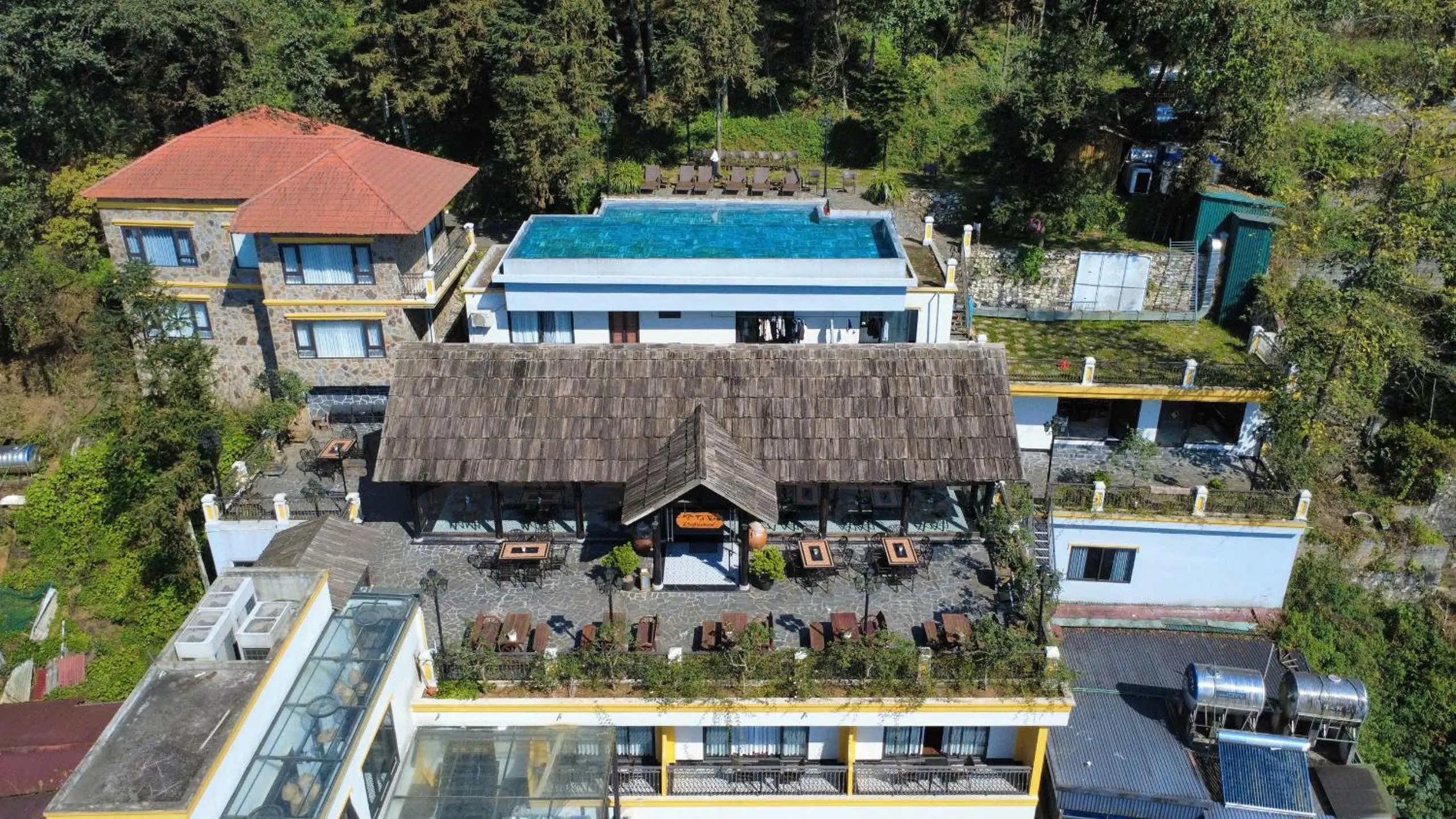 Property building in Sapa Soleil Hotel