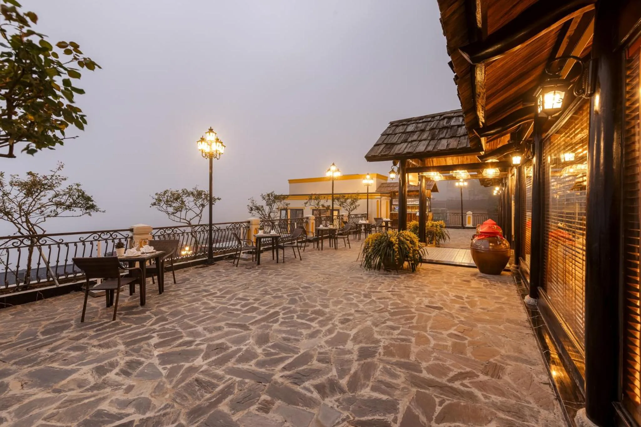 Balcony/Terrace in Sapa Soleil Hotel