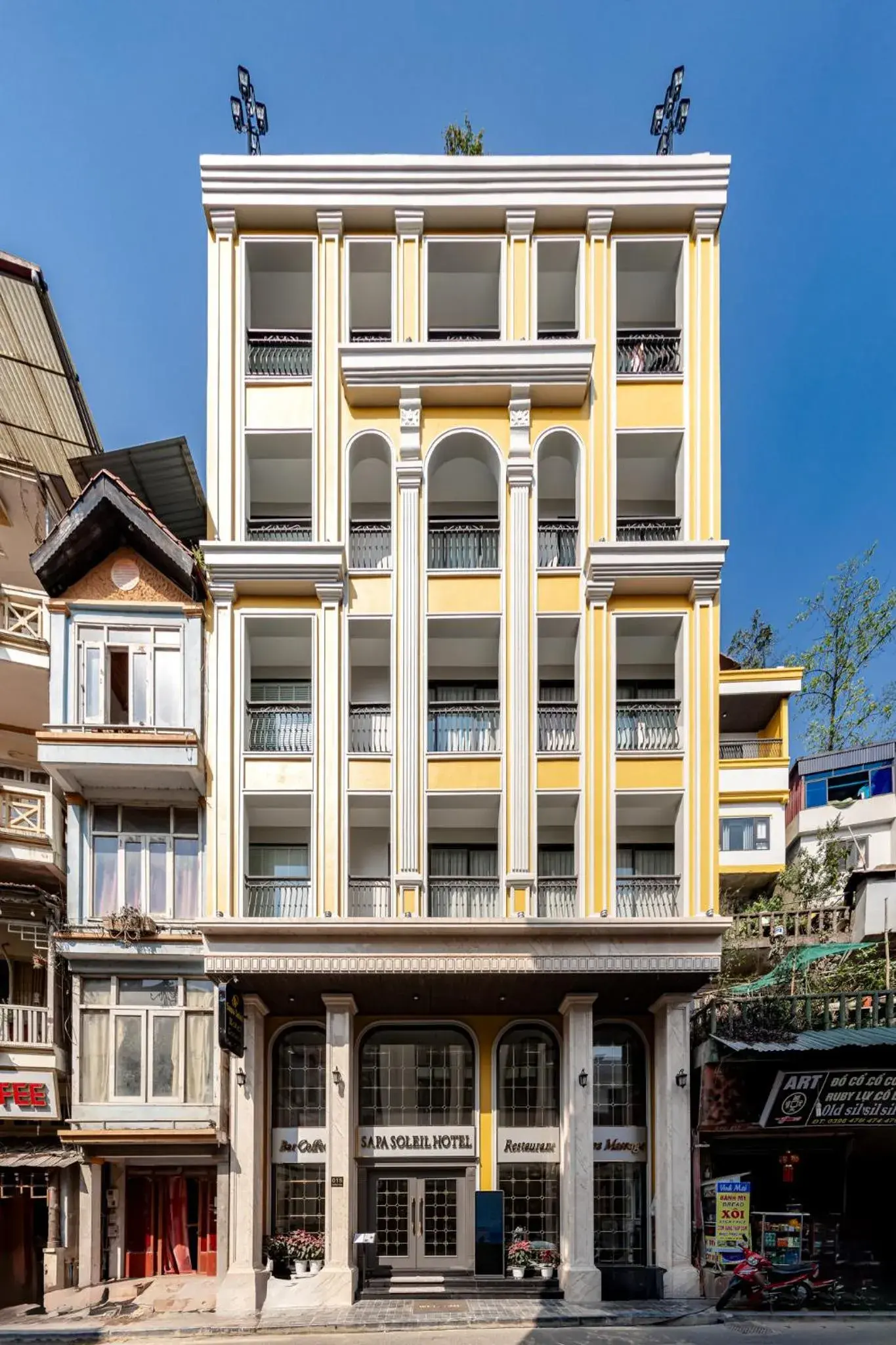 Property building in Sapa Soleil Hotel Property building in Sapa Soleil Hotel