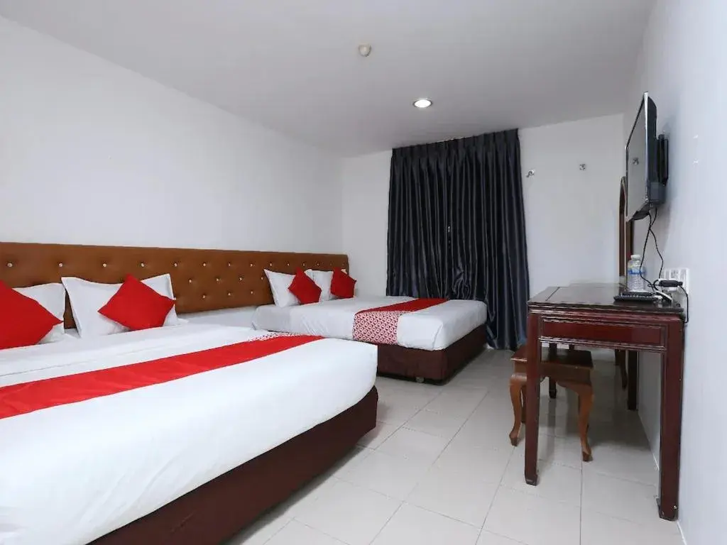 Bed in EG HOTEL JJ Bed in EG HOTEL JJ