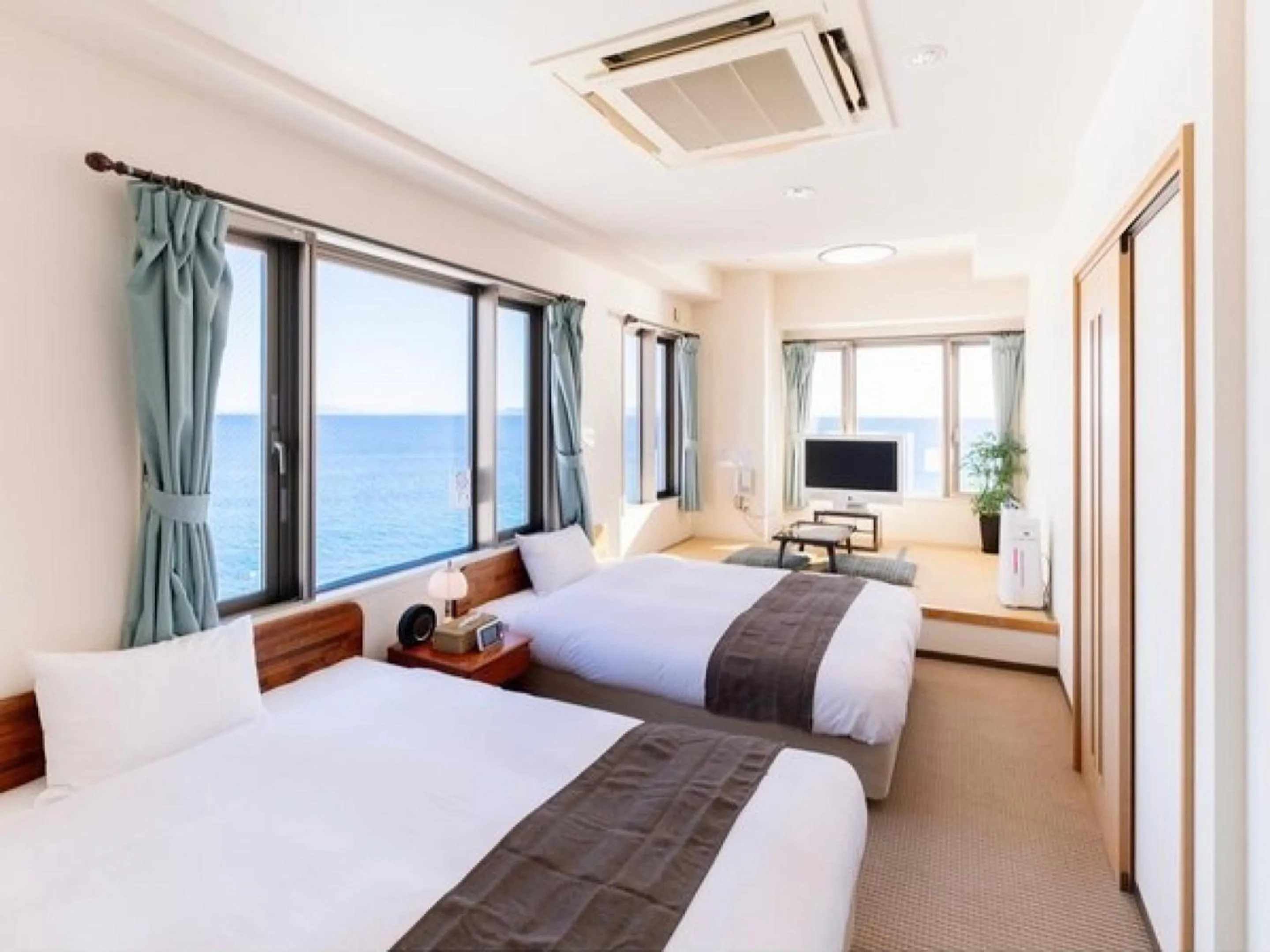Bed in LiVEMAX RESORT Shiretoko Sea Front