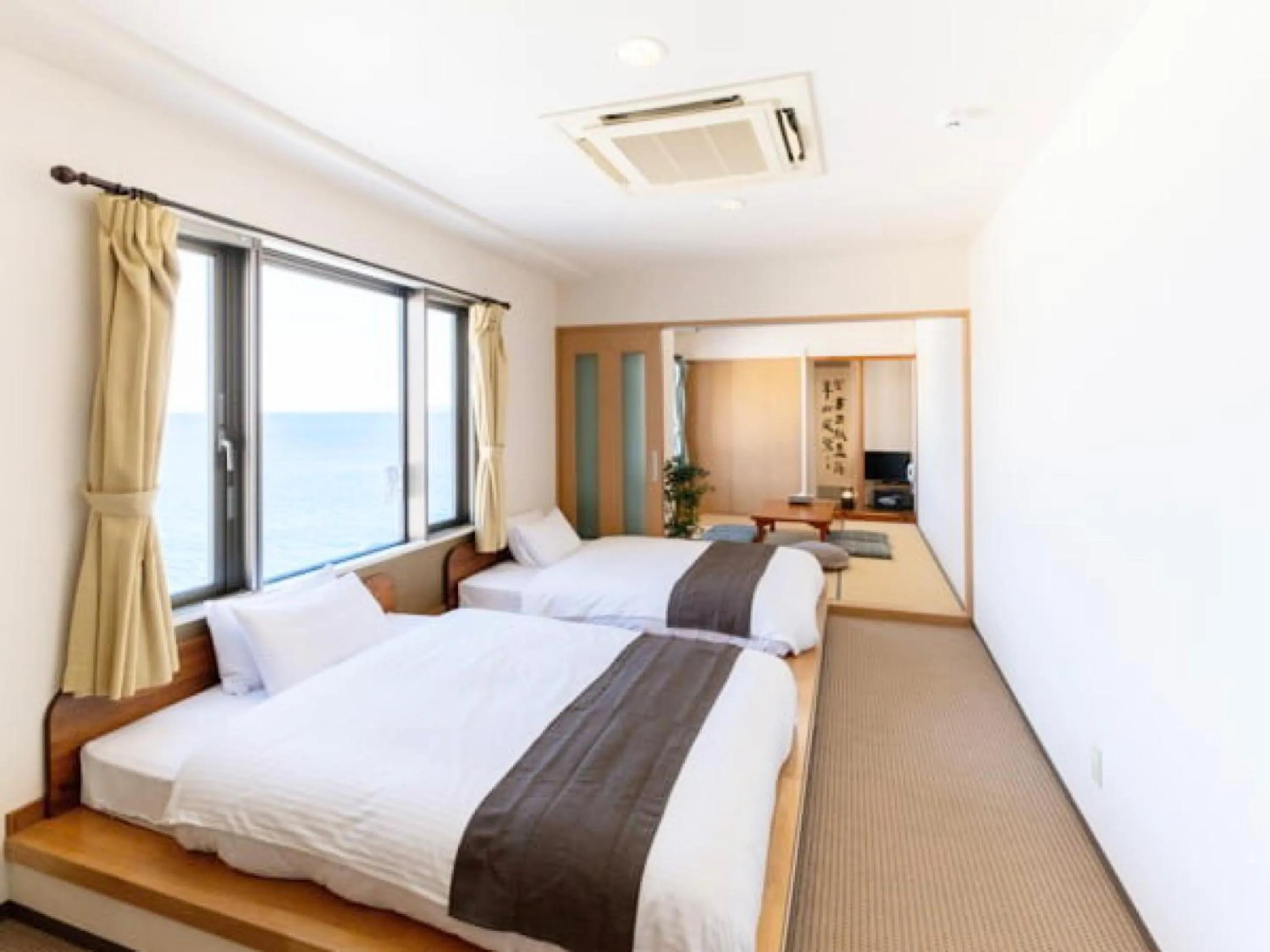 Bed in LiVEMAX RESORT Shiretoko Sea Front
