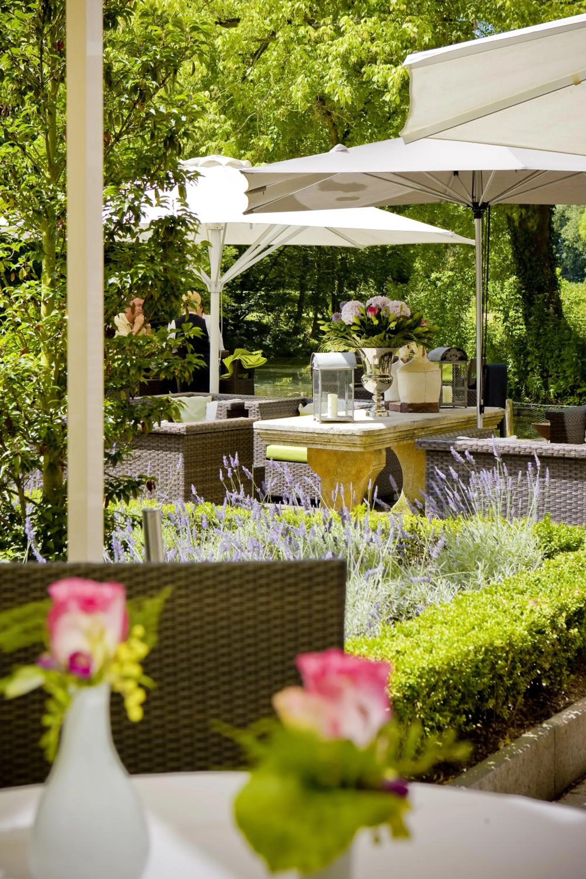 Garden in Van der Valk Hotel Kasteel Terworm