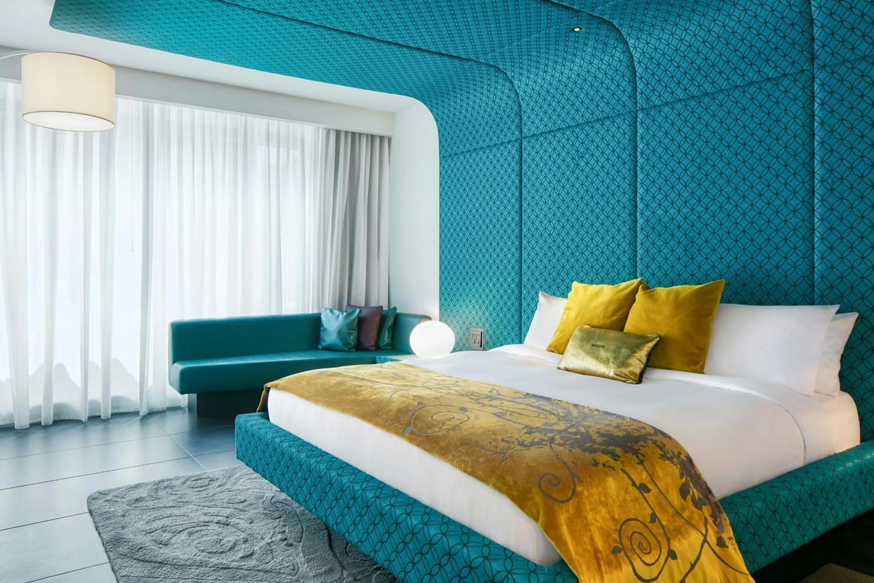 Photo of the whole room, Bed in W Bogota