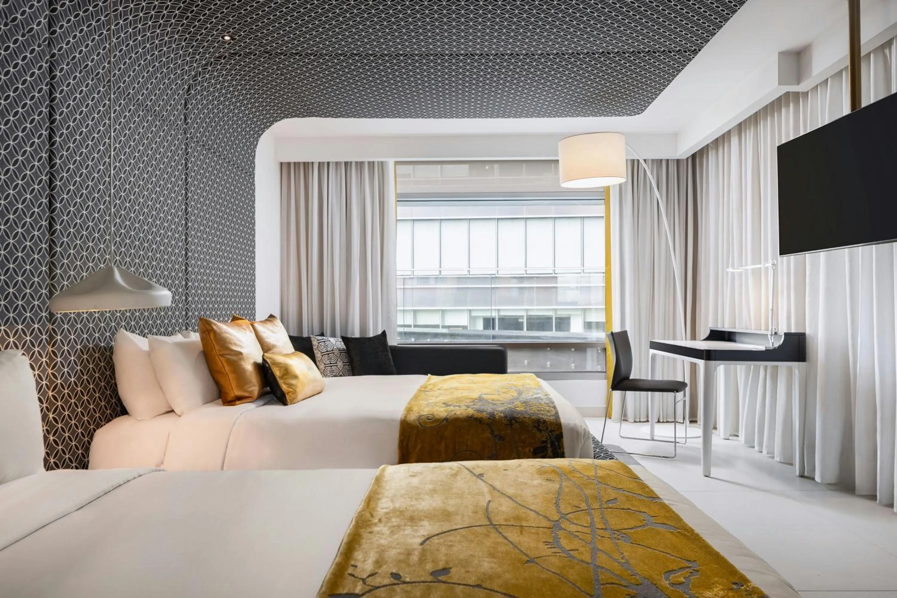 Photo of the whole room, Bed in W Bogota