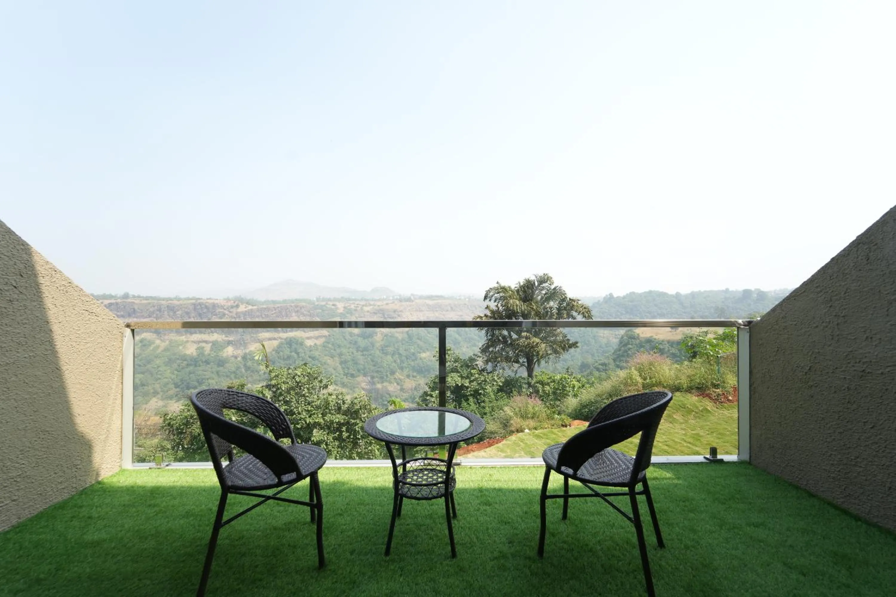 Balcony/Terrace in Ikshana Resort and Spa, Khandala