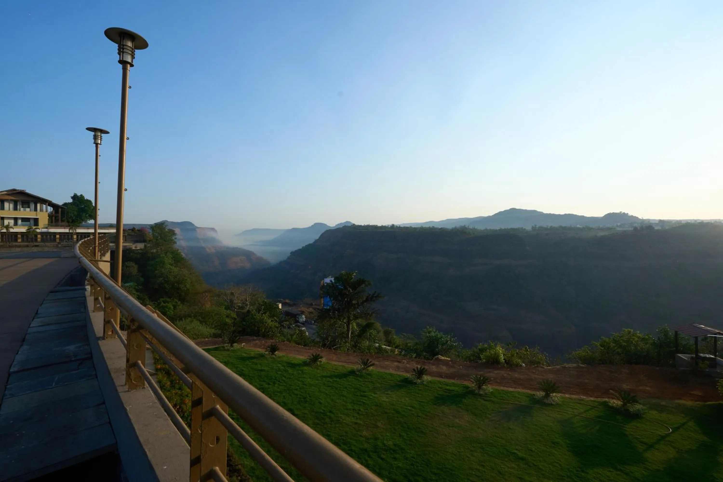 Mountain view in Ikshana Resort and Spa, Khandala