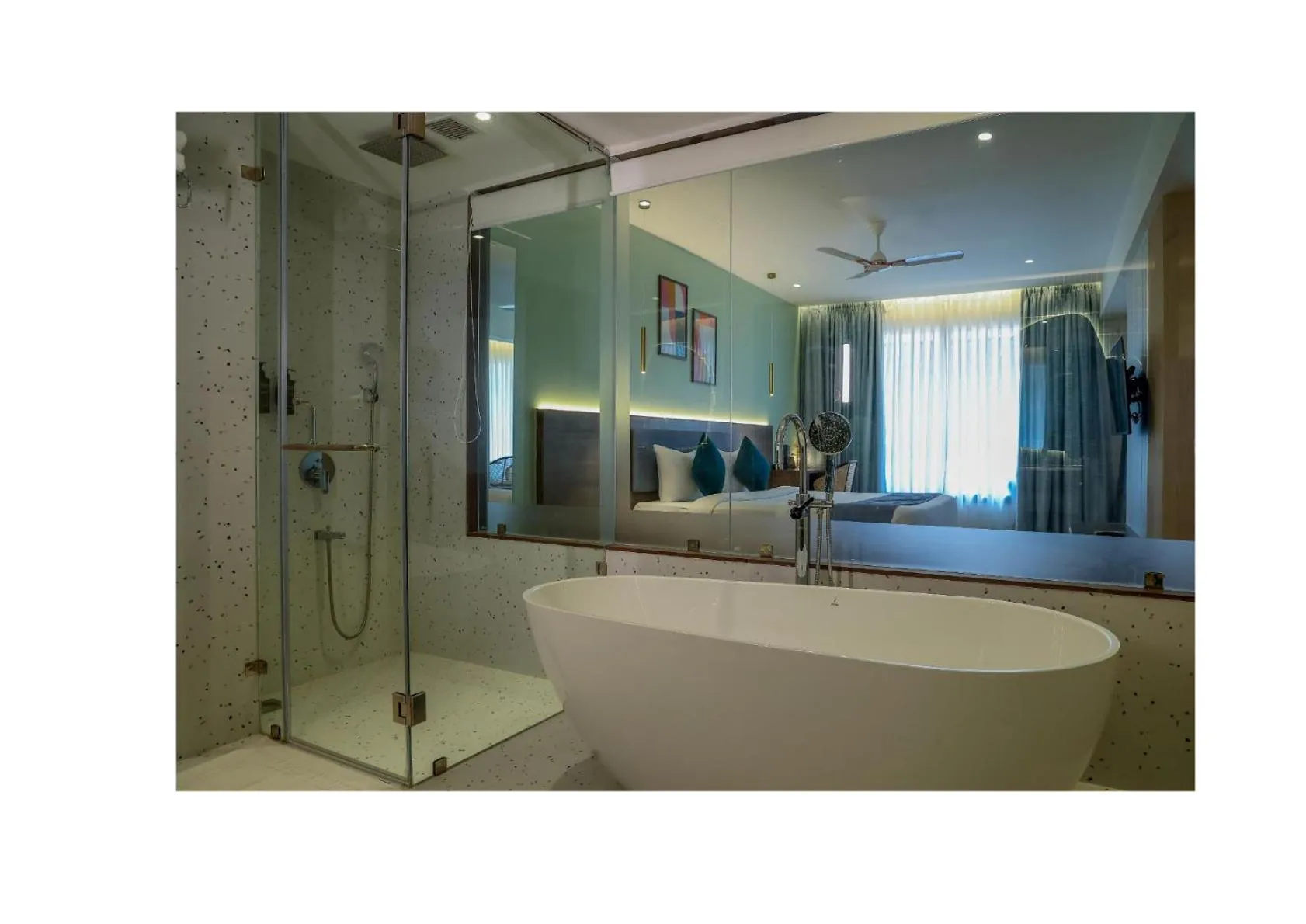 Bathroom in Ikshana Resort and Spa, Khandala