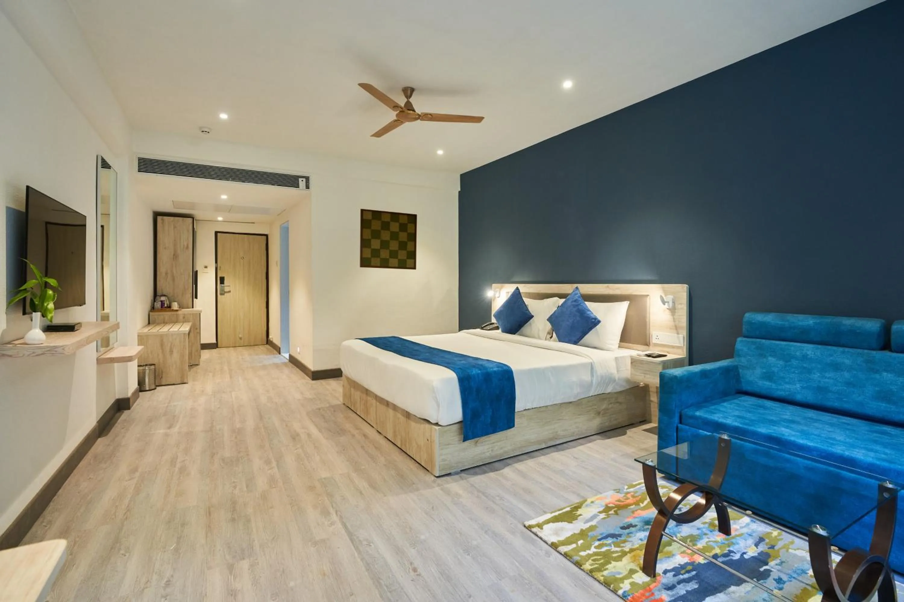 Photo of the whole room, Bed in Ikshana Resort and Spa, Khandala